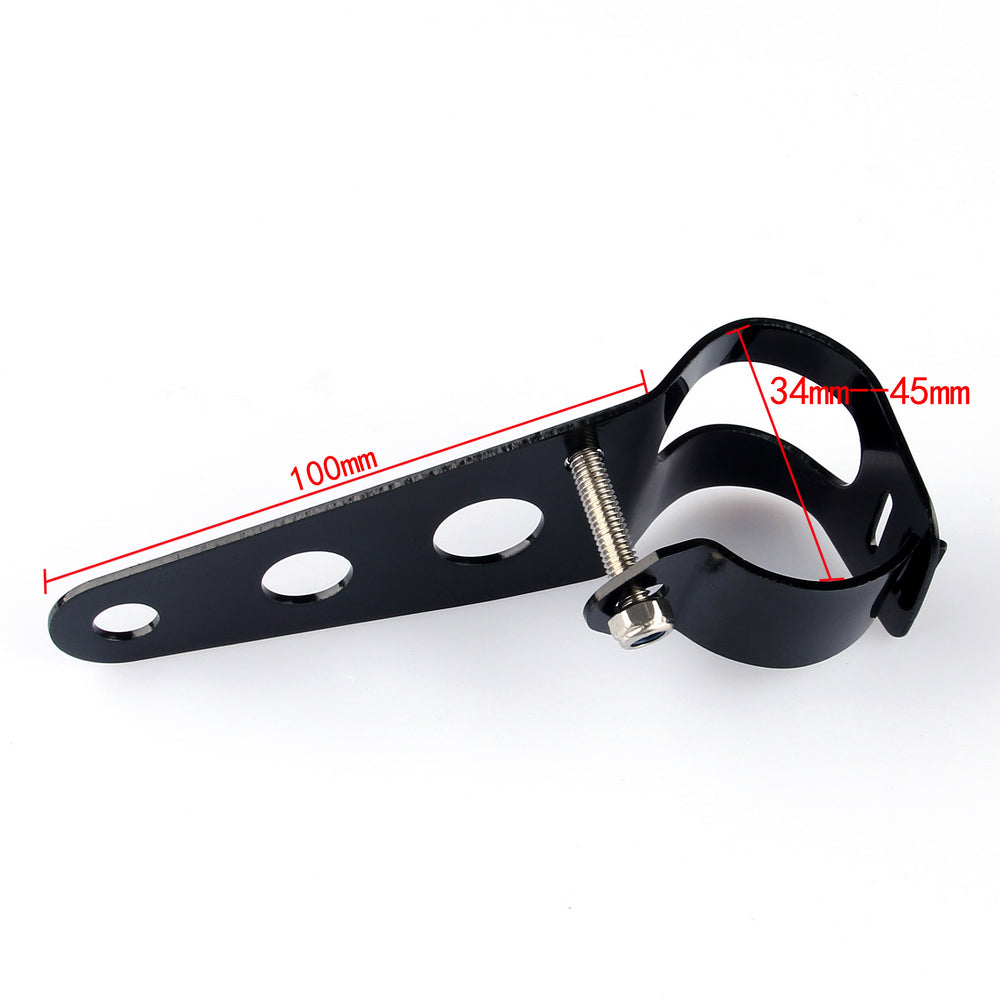 34MM-42MM Fork Headlight Bracket Universal Headlamp Mount Holder Motorcycle