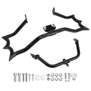 2009-2023 Touring Road King Bumper Engine Guard Fairing Mount Crash Bar Kit Chrome
