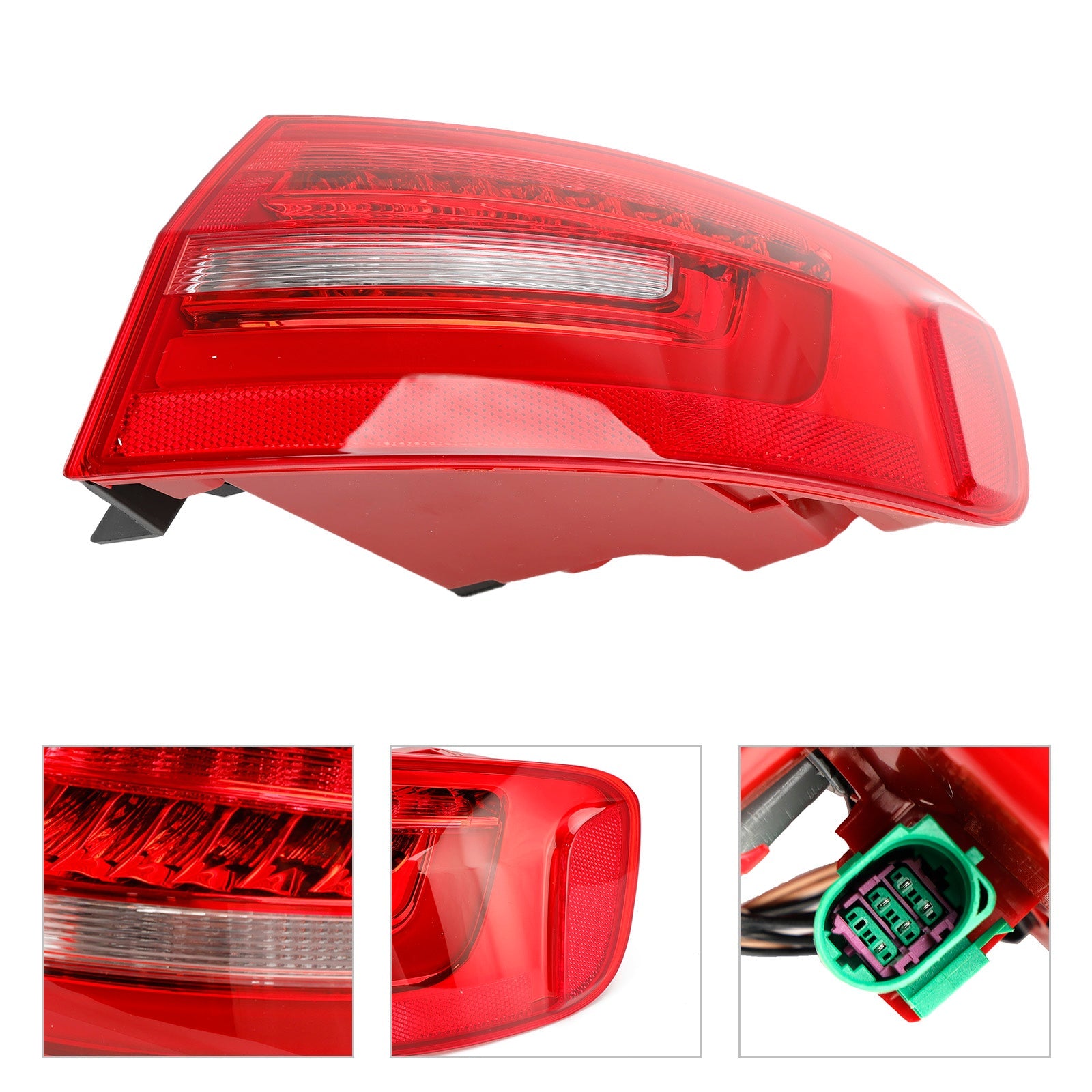 2013, 2015-2016 Audi A4 Quattro (submodel: Premium, Premium Plus) Right Outer Rear Tail Light Lamp 8K5945096AC