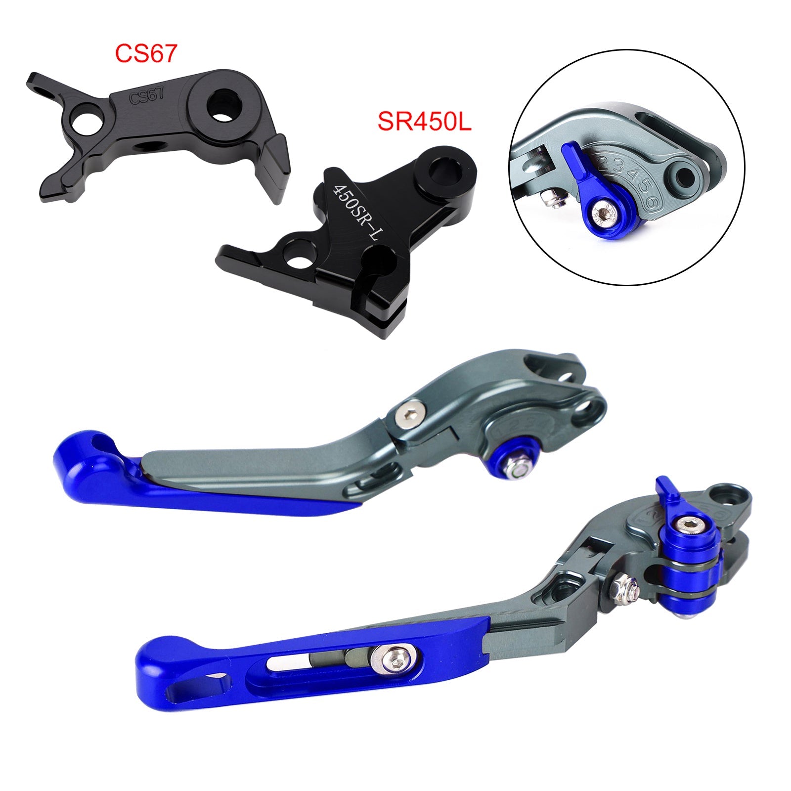 Adjustable Clutch Brake Lever fit for VOGE DS900X 900DSX 2024-2026