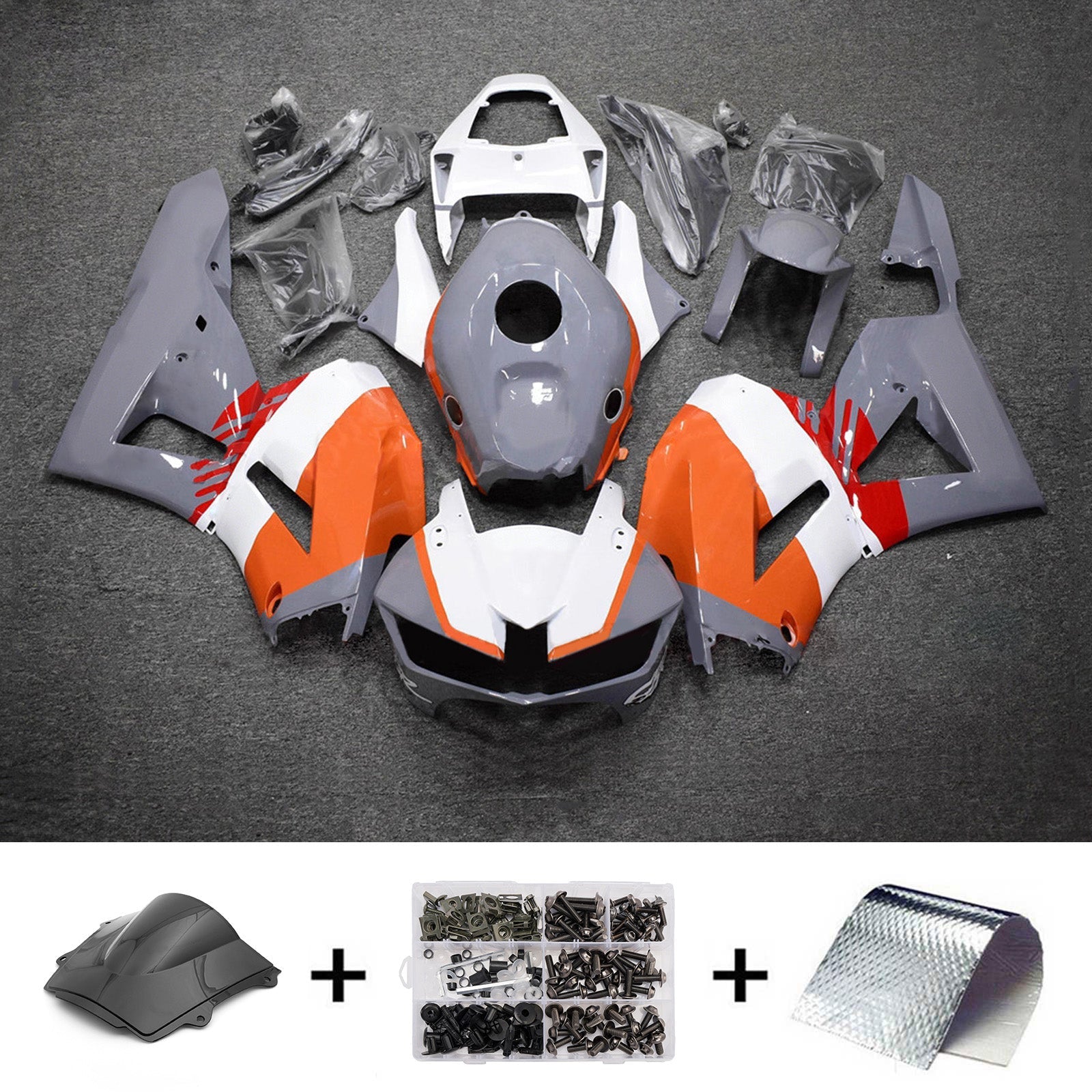 Injection Fairing Kit Bodywork Plastic ABS For Honda CBR600RR 2013-2025 F5