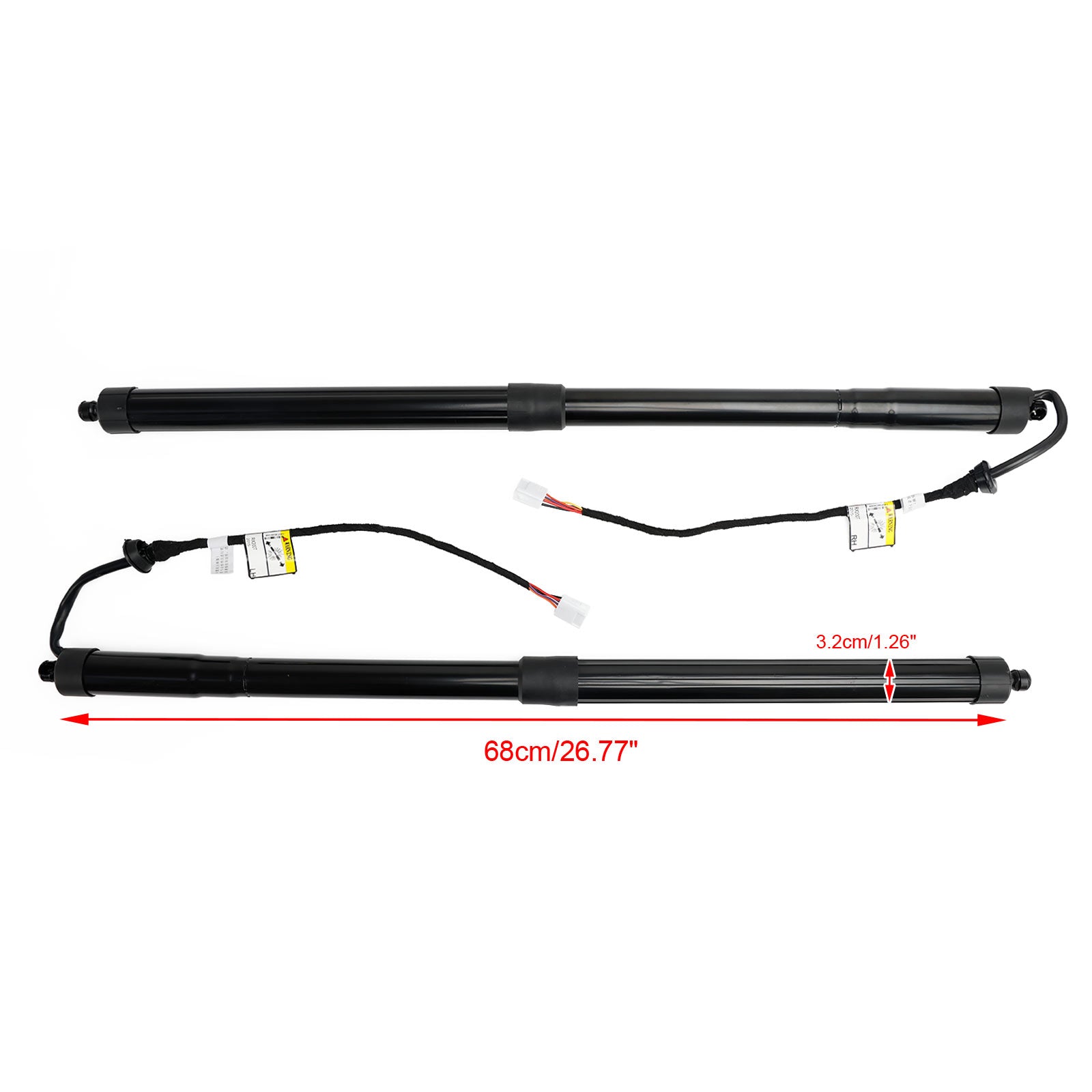 2PCS Rear Tailgate Support Struts 6892048031 Fit Lexus RX350 RX450h 2016-2019