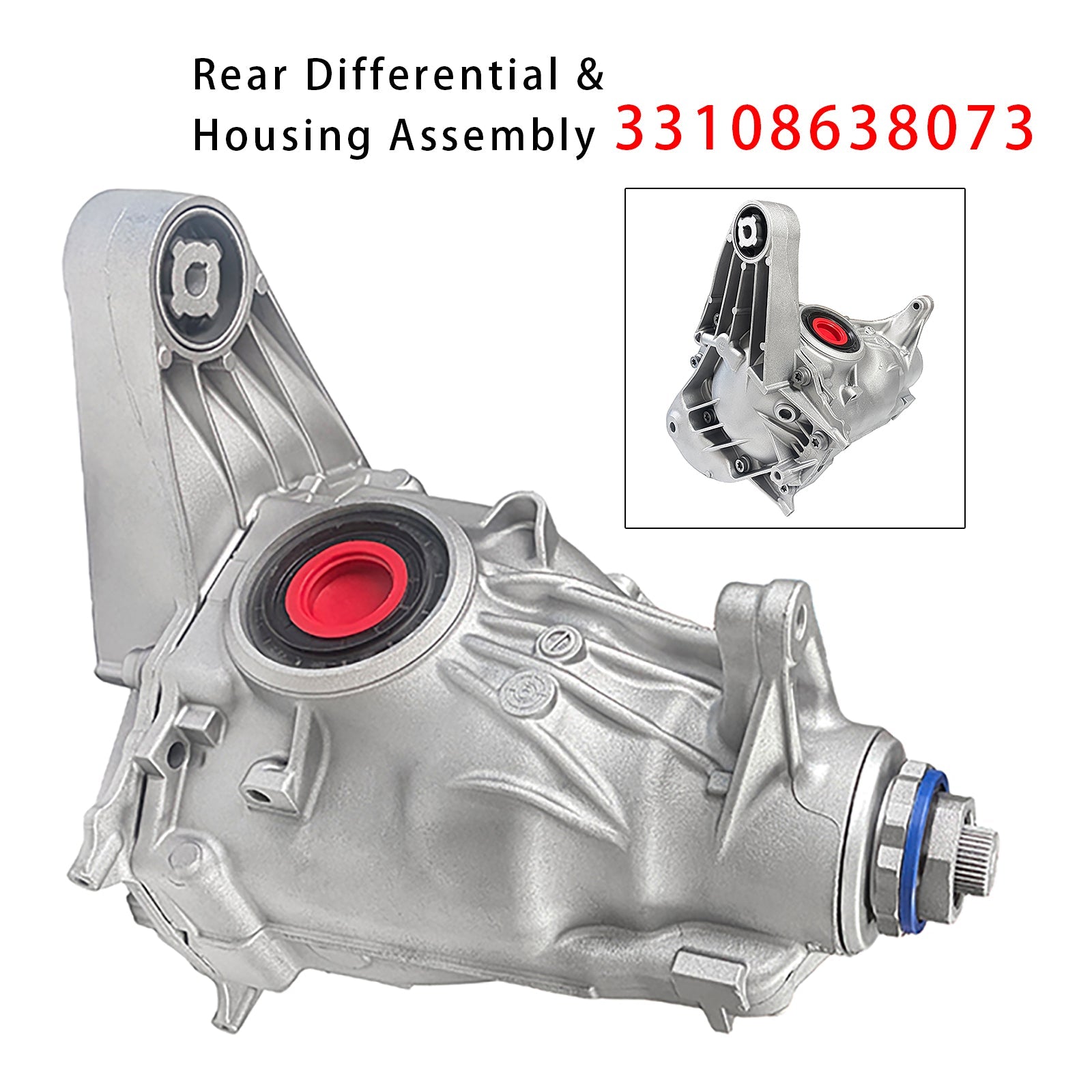 Rear Axle Drive Differential Diff Carrier 3.08 33108638073 For BMW G11 G12 G32