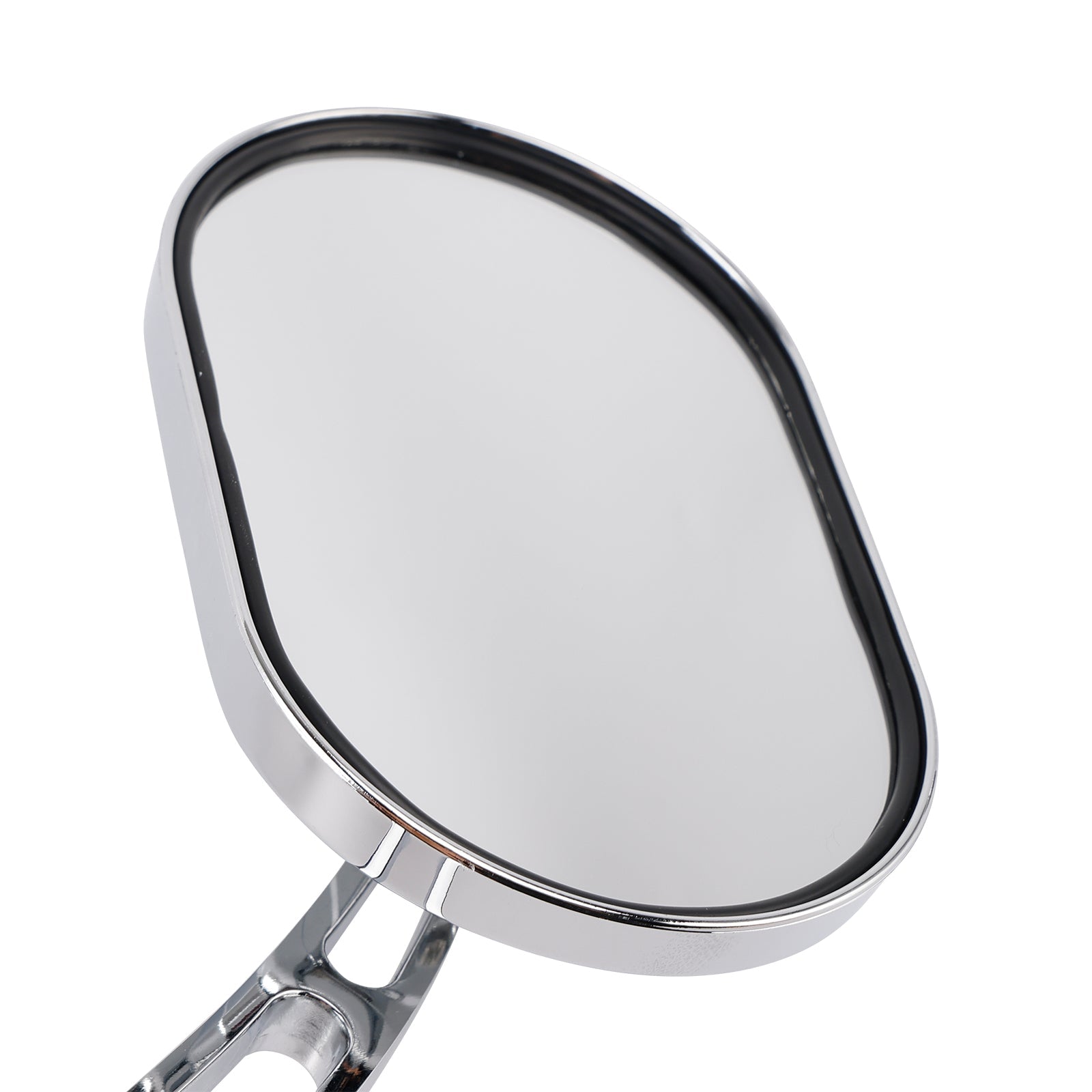 Pair of Chrome Mirrors Left & Right Mirror Set 10mm For Motorcycle Chopper