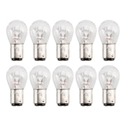 10PCS Car Light Tubular Lamp bulb P21/5W BAY15D 7528 12V 21/5W For OSRAM