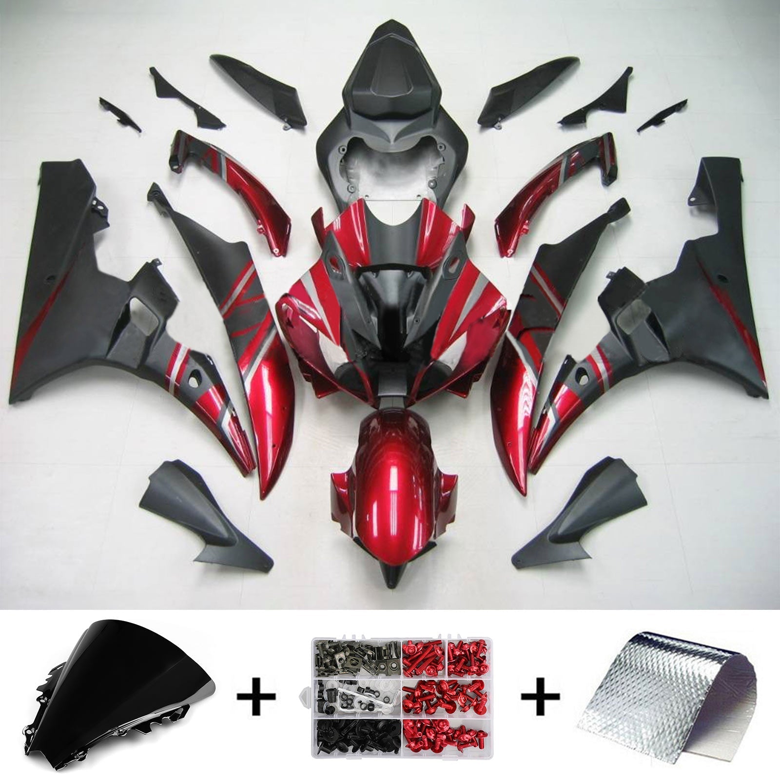 2006-2007 Yamaha YZF 600 R6 Fairing Kit Generic