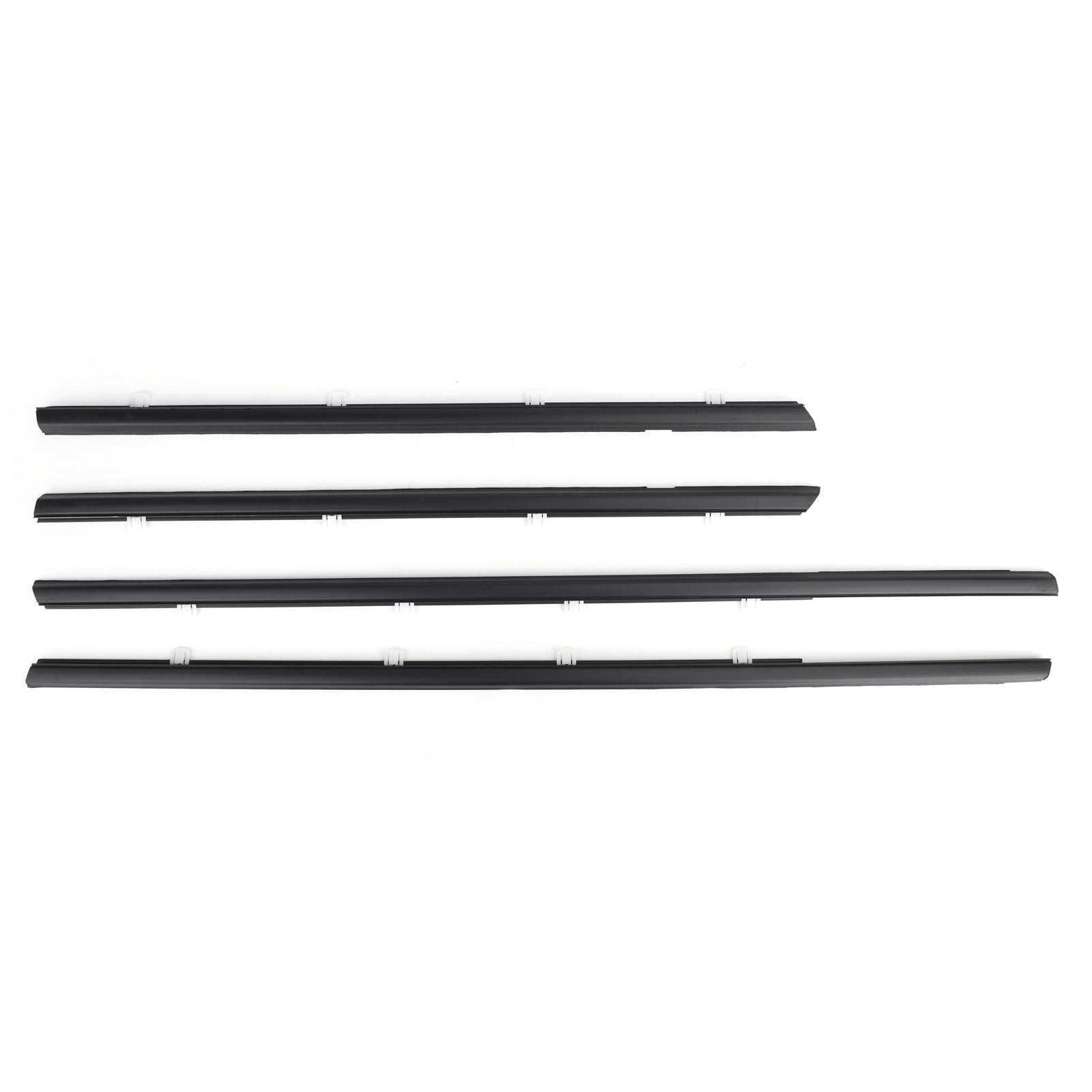 2012-2015 Honda Civic 4pcs Car Weatherstrip Window Moulding Trim Seal Belt A01,72910TROA01