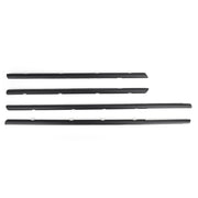 2012-2015 Honda Civic 4pcs Car Weatherstrip Window Moulding Trim Seal Belt A01,72910TROA01