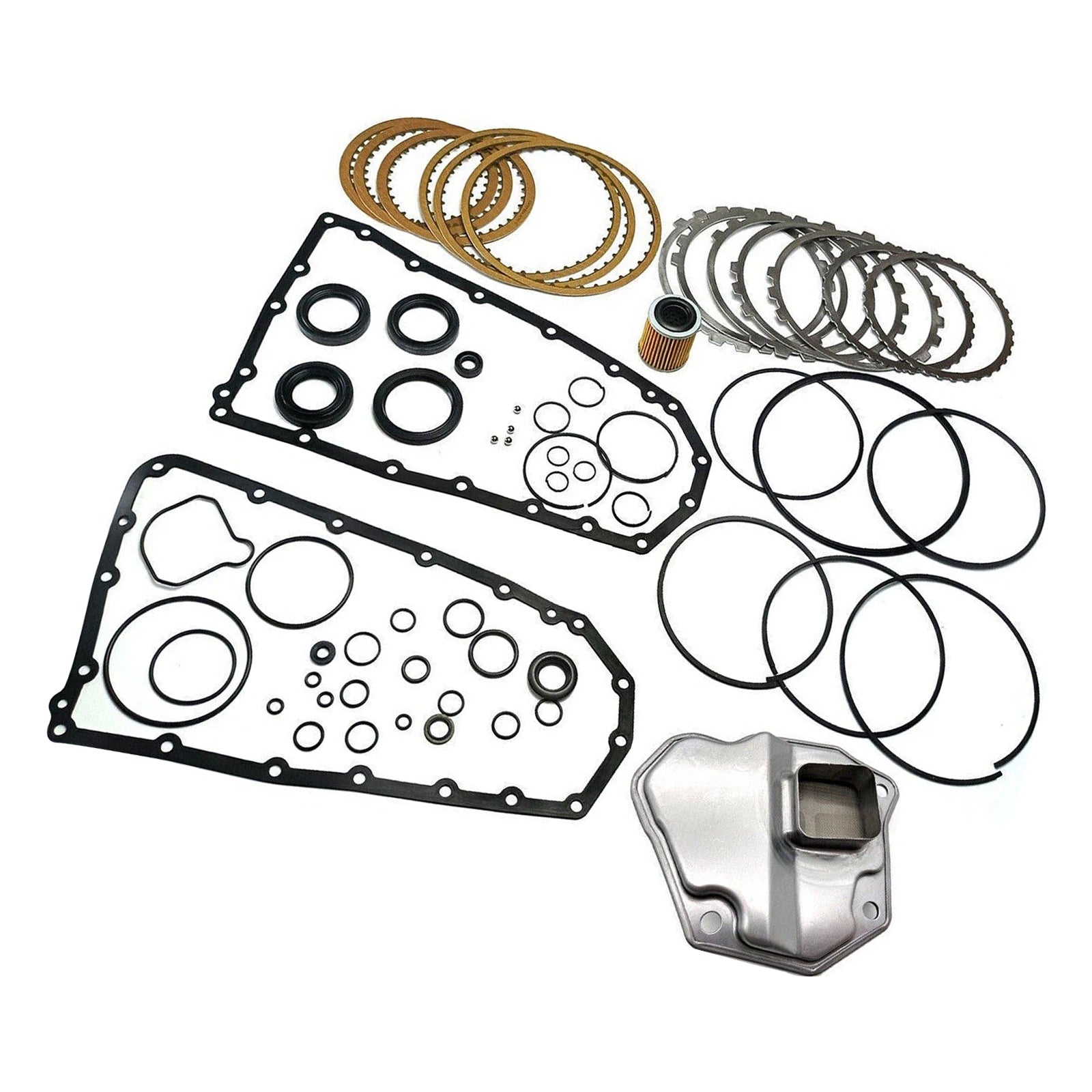 2007-2010 Jeep Patriot L4 2.0L & 2.4L CVT Auto Transmission Master Rebuild Kit RE0F10A JF011E 5191890AA