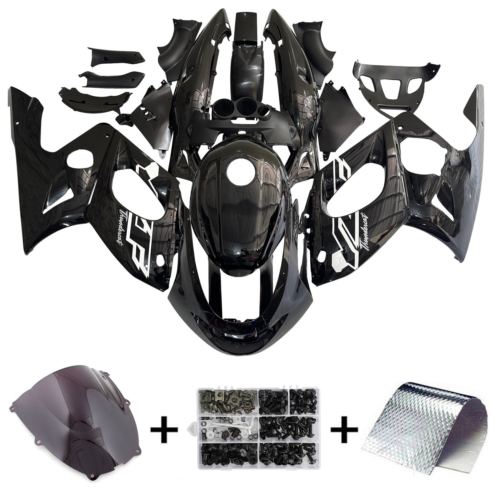 Injection Fairing Kit Bodywork Plastic ABS fit For Yamaha YZF 600R Thundercat 1996-2007