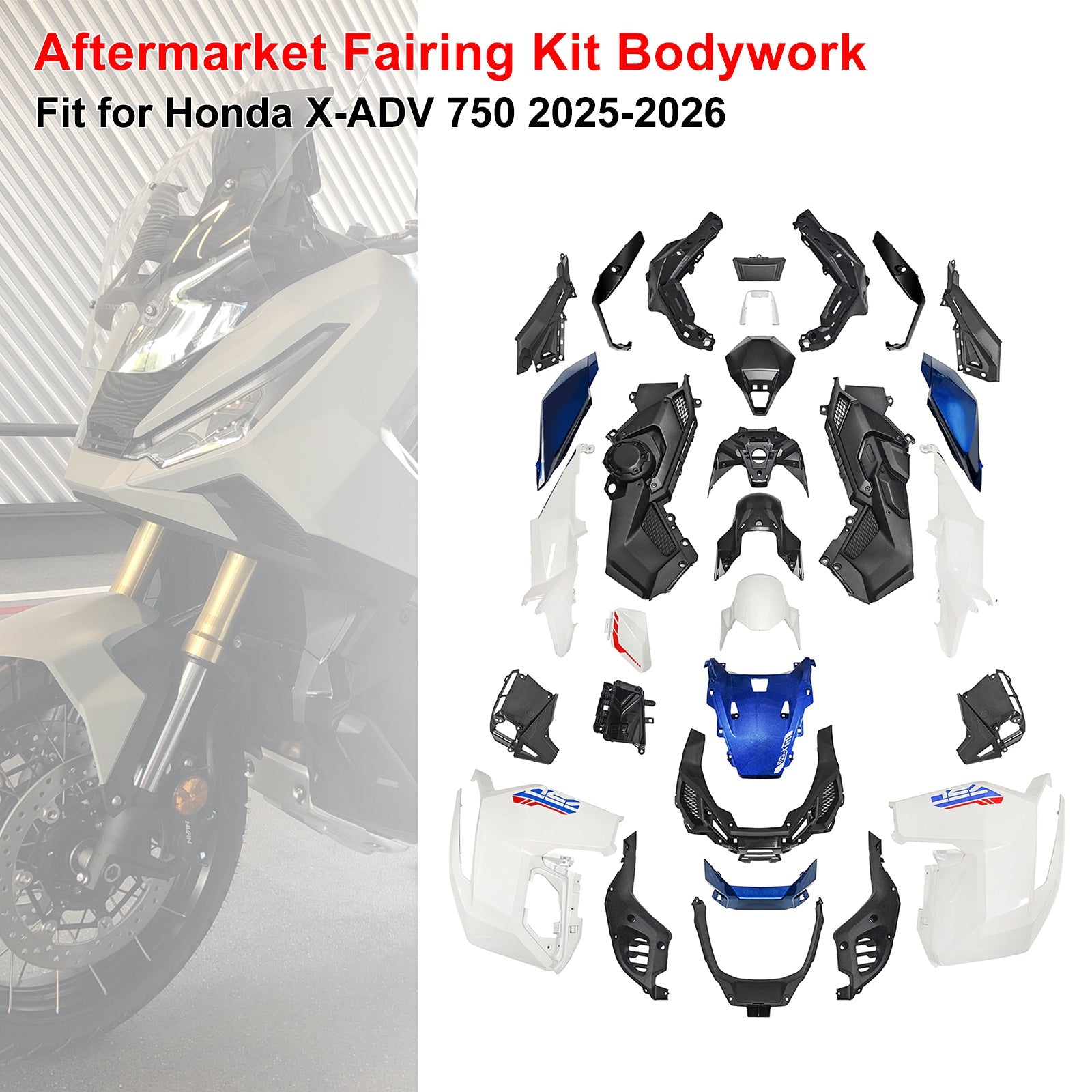 Injection Bodywork Fairing Kit for Honda X-ADV 750 2025-2026