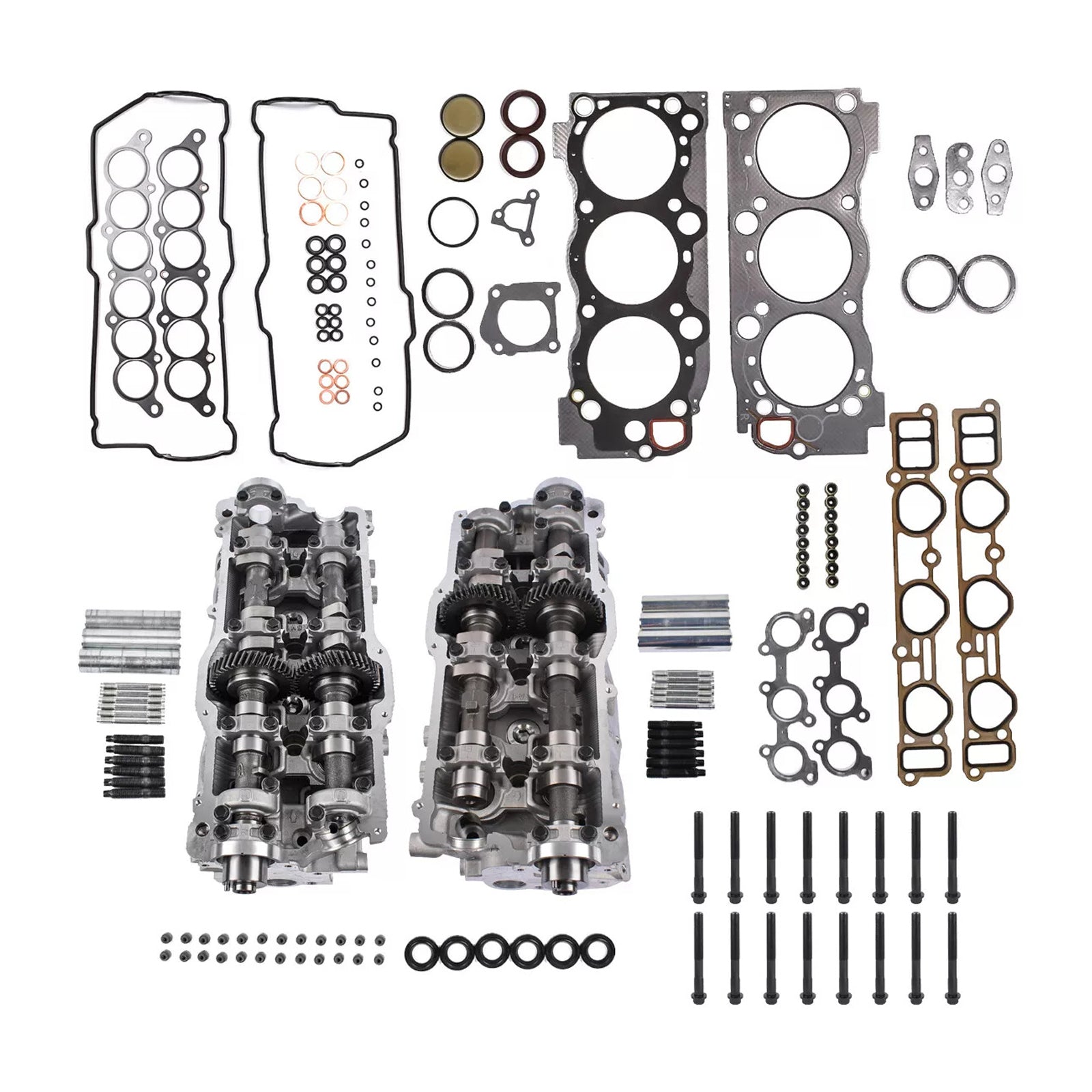 1995-04/2004 TOYOTA TACOMA 3.4L 2PCS Cylinder Head & Gaskets & Bolts 11101-69136 1305362050