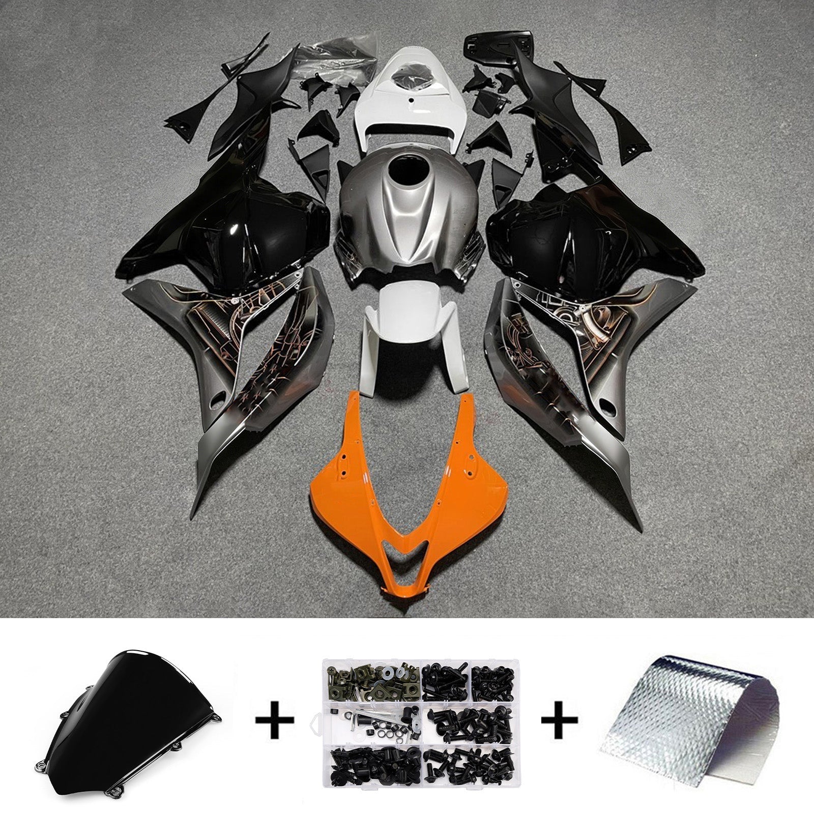 Injection Fairing Kit Bodywork Plastic ABS For Honda CBR600RR 2009-2012 F5
