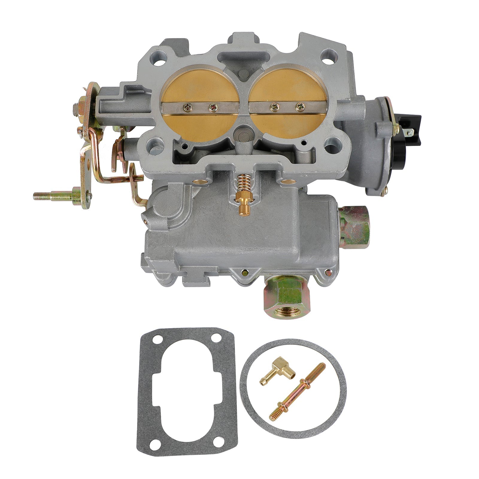 Carburetor Carb fit for Marine Mercruiser 2 Barrel 3.0L 2 CYL with a Long Linkage