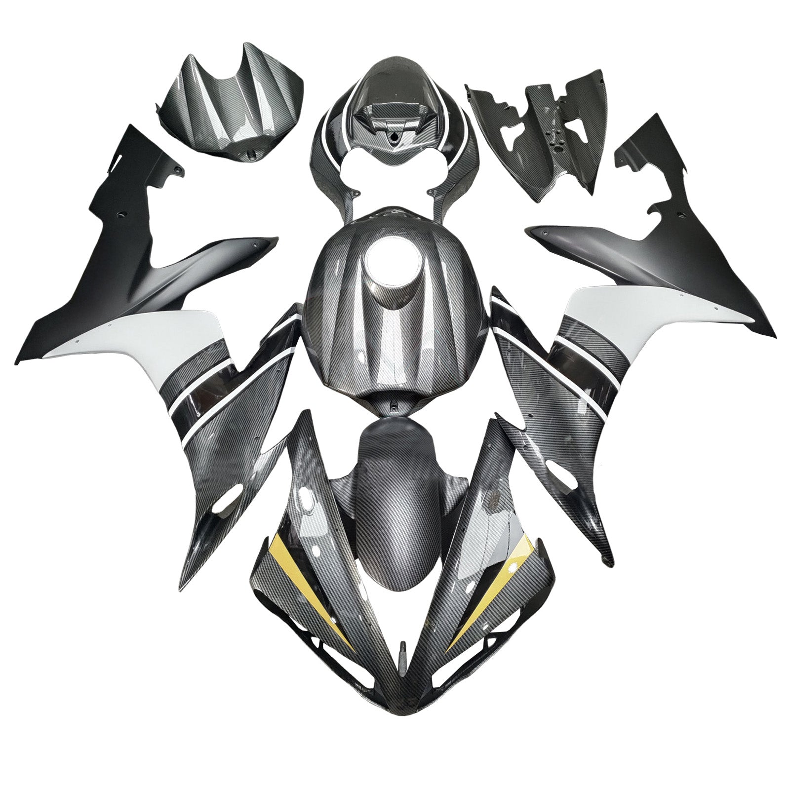 Injection Fairing Kit Bodywork Plastic ABS For Yamaha YZFR1 YZF-R1 2004-2006