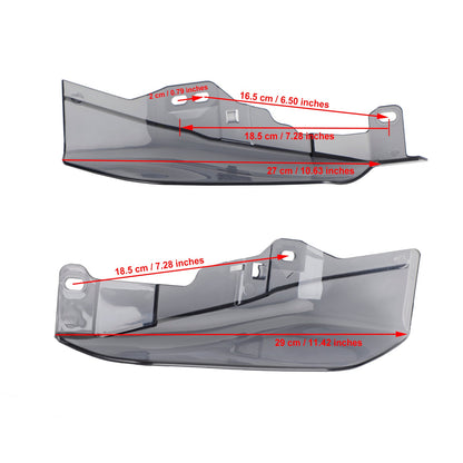 17-21 Touring and Trike models Mid-Frame Air Heat Deflector Trim Shield fit for