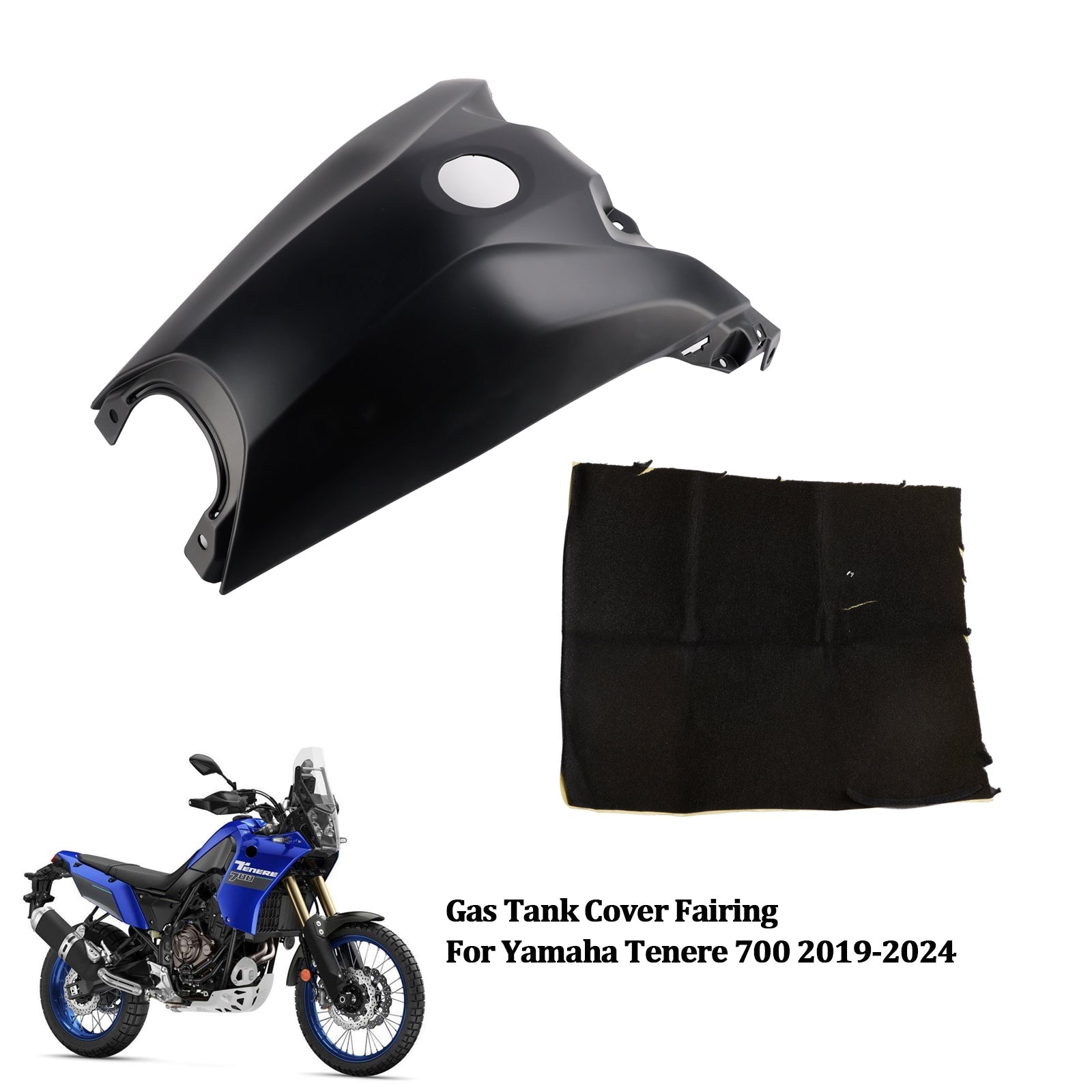 2019-2024 Yamaha Tenere 700 Gas Tank Cover Guard Fairing Protector