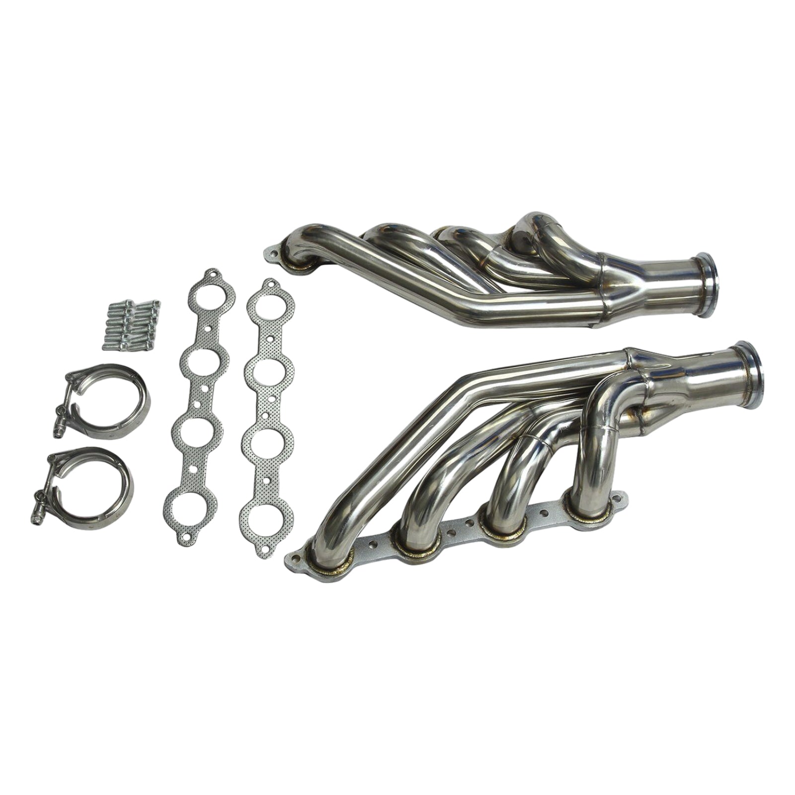Steel Exhaust Manifold Header for SMALL BLOCK V8 LS1/LS2/LS3/LS6 LSX 1997-14