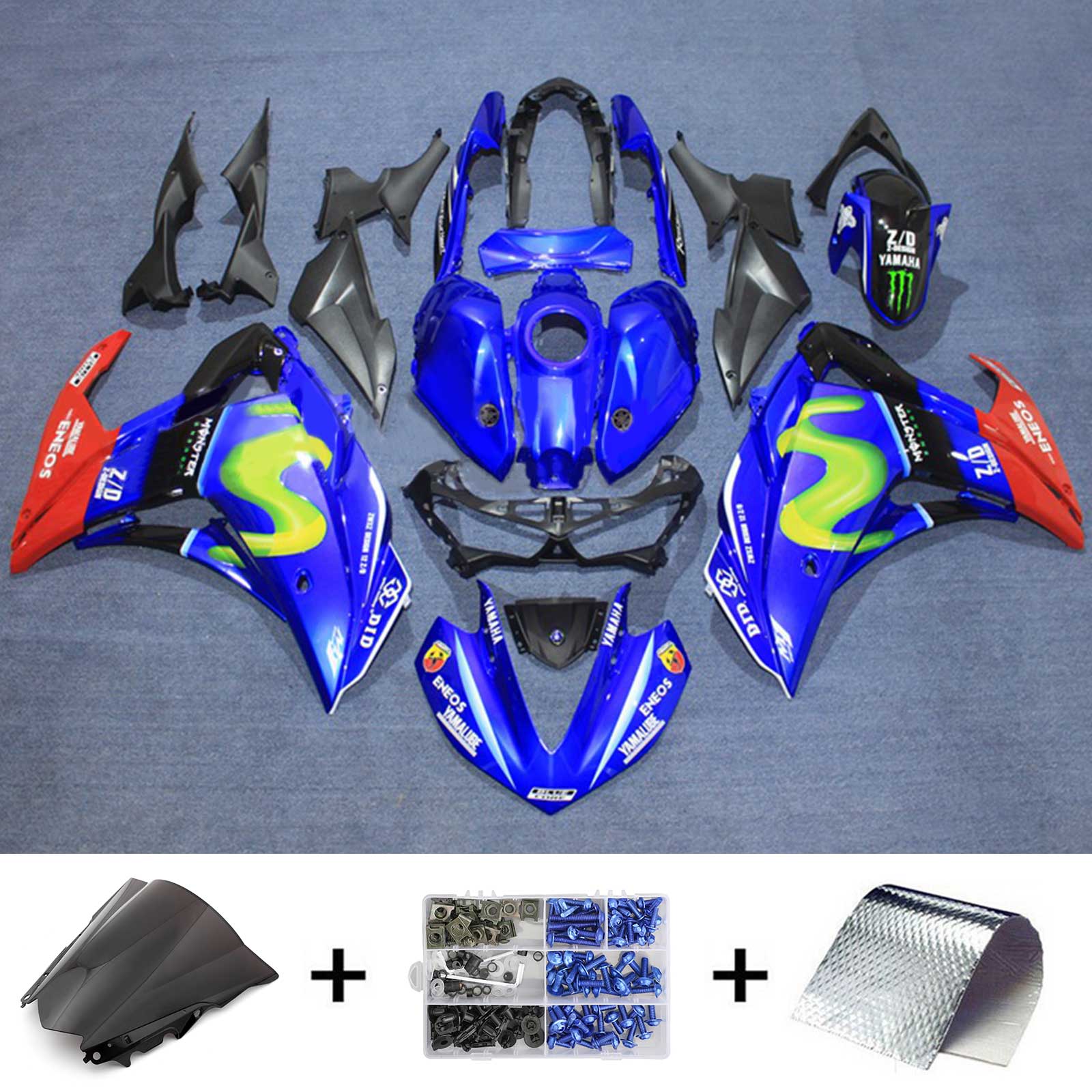 2014-2018 Yamaha YZF-R3 2015-2017 R25 Fairing Kit Generic