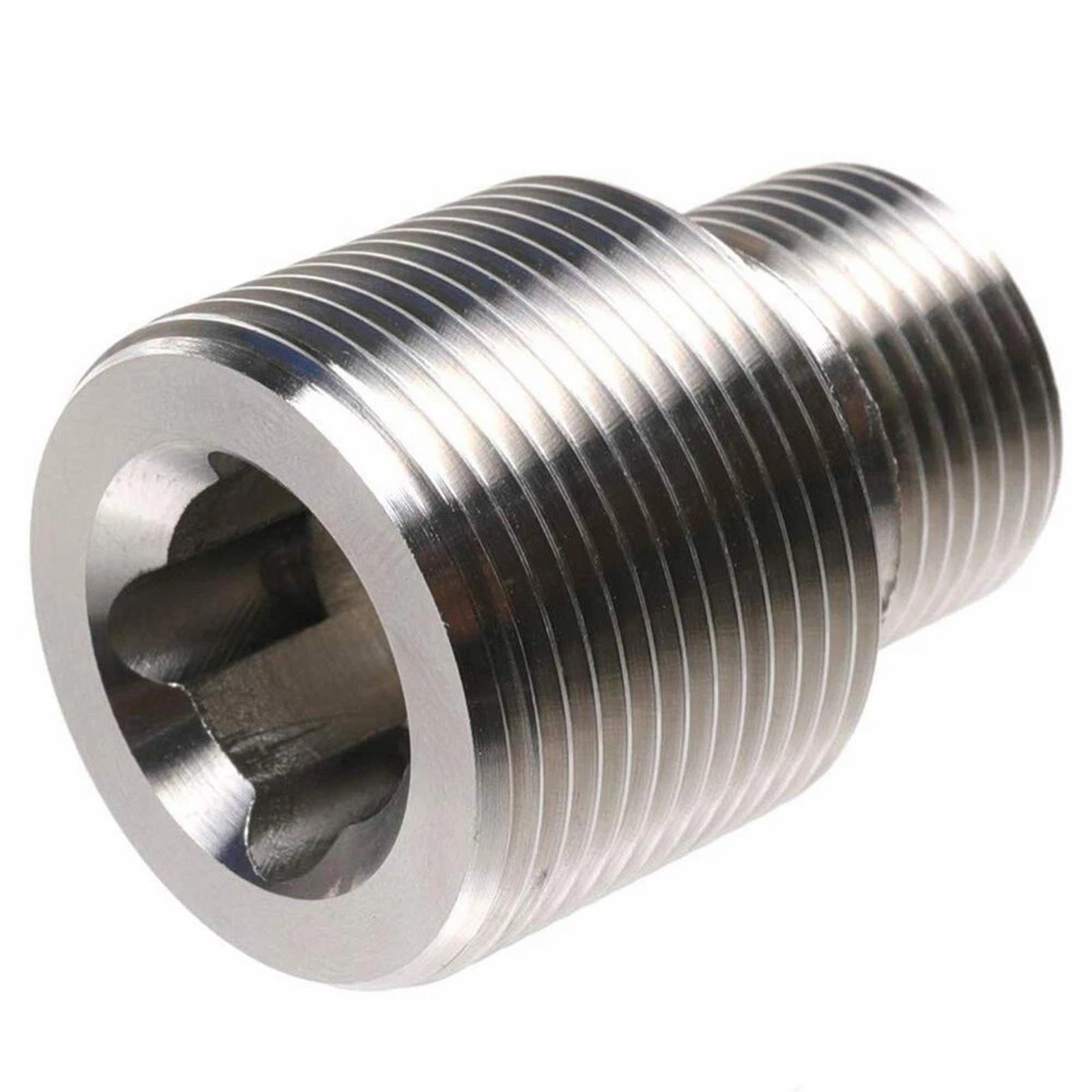 JXSS0116-SS Oil Filter Adapter 13/16"-16 to 1 1/8"-16 1R-1807