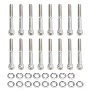 Engine Covers Stainless UNC Allen screw kit 59pcs For Sportster XL 2004-up