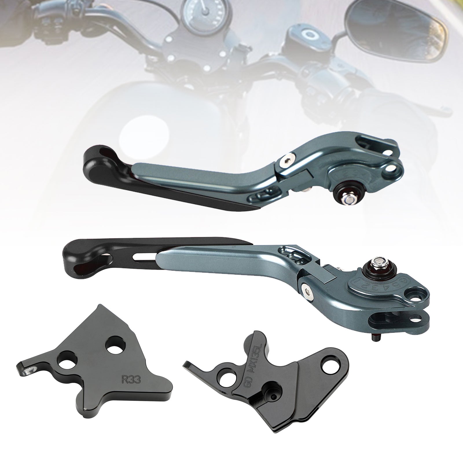 2005-2014 YAMAHA YBR125 Adjustable Clutch Brake Lever