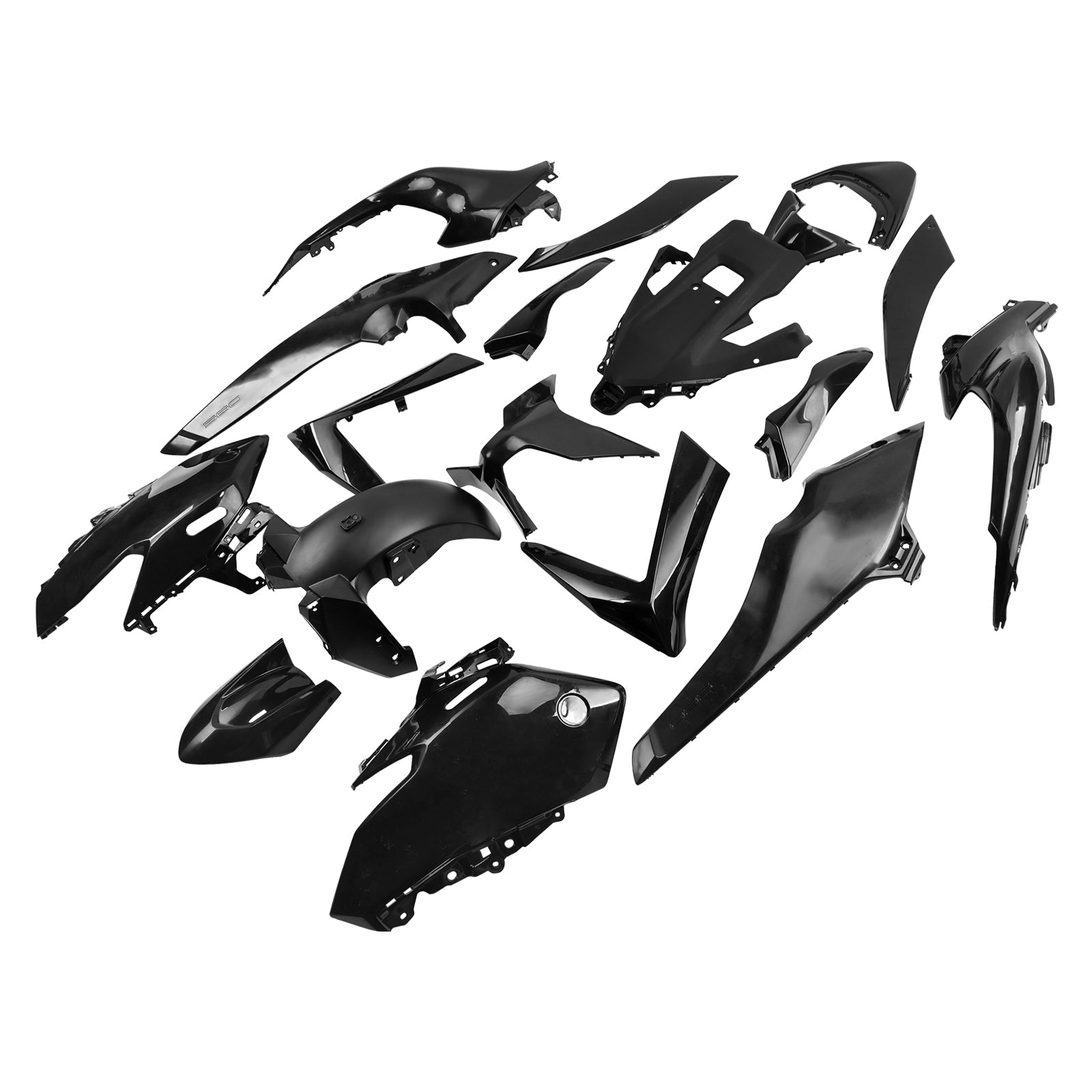 2025-2026 Yamaha TMAX560 Bodywork Fairing Injection Unpainted