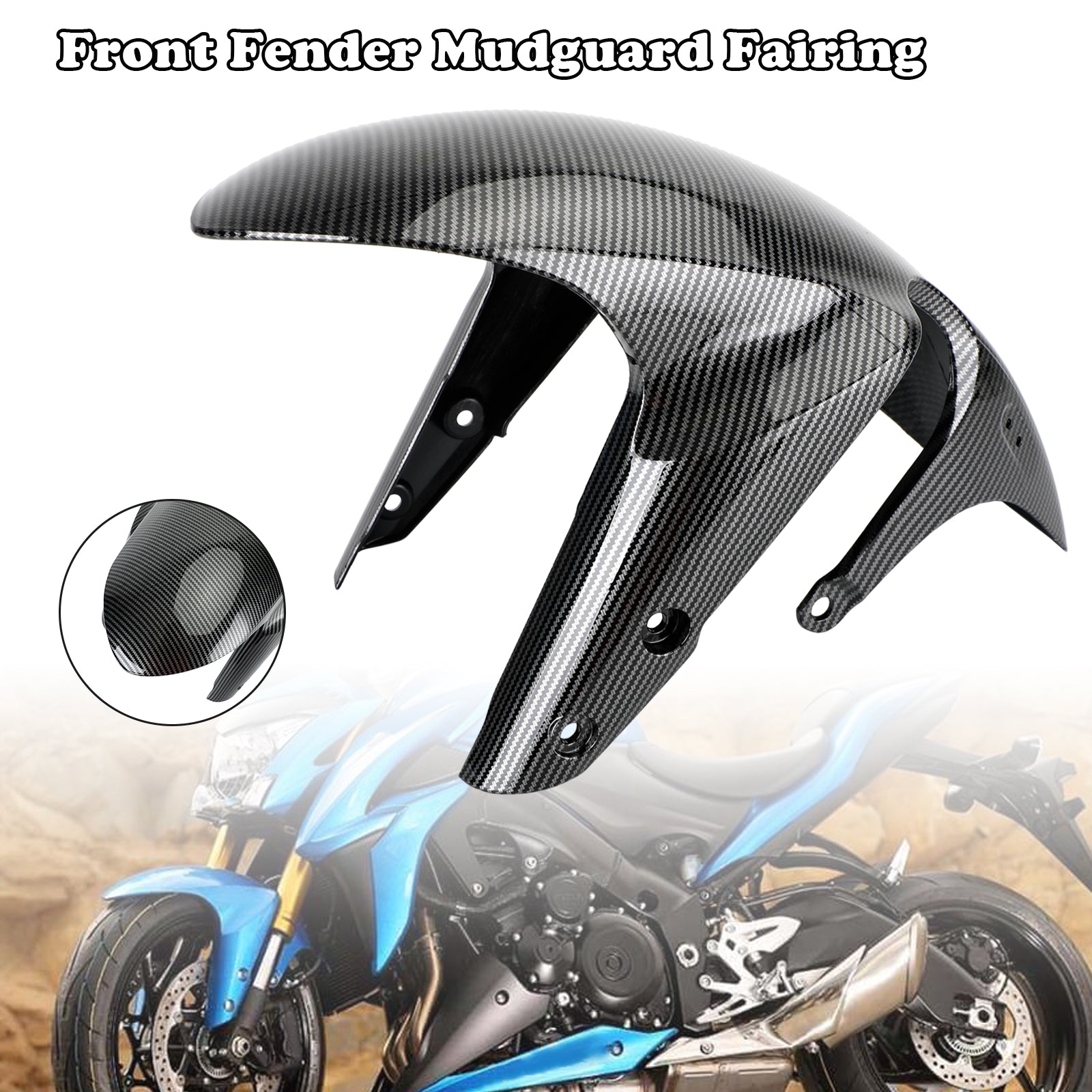 2017-2021S Suzuki GSX-S750 Front Fender Mud Guard Hugger Cowling Fairing Generic