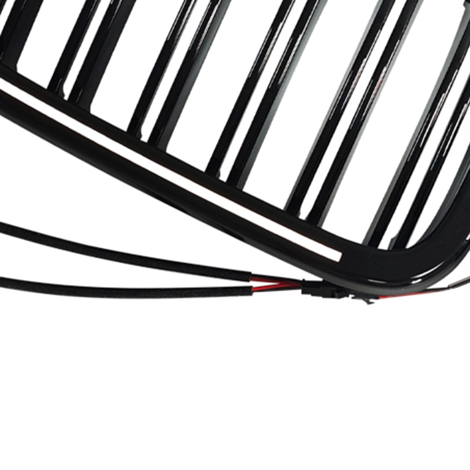 2011-2014 Fit BMW X3 F25 Dual Line Black Front Bumper Kidney Grill Grille