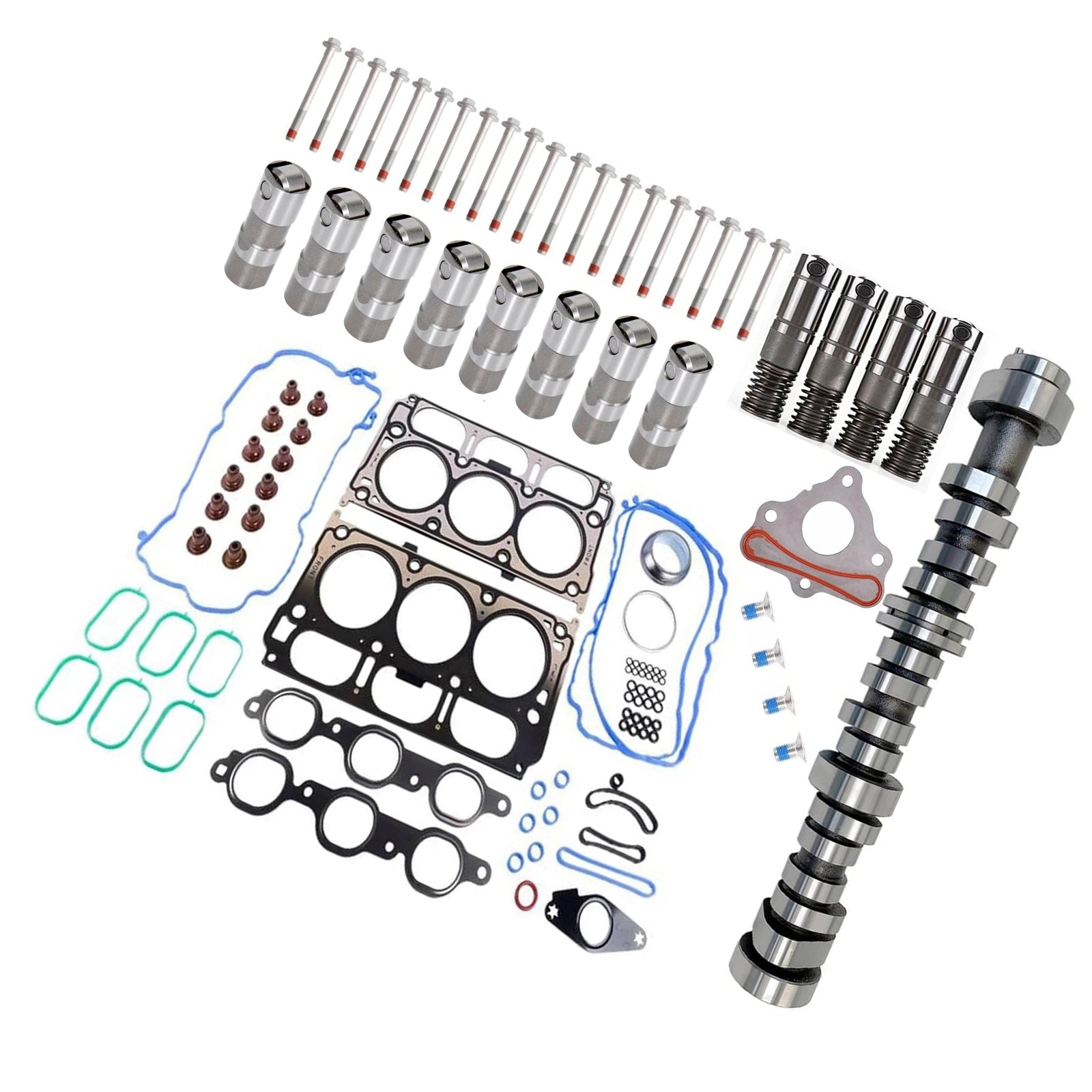 2014-2020 for Chevrolet Sierra 1500 Silverado 4.3L AFM DOD Camshaft Lifters Kit 12499225