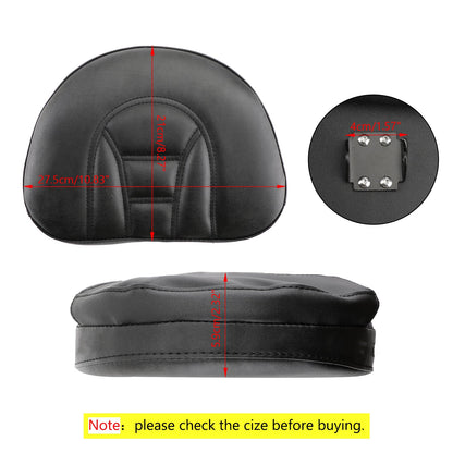 97-17 Road King Street Glide Harley Driver Backrest Cushion Pad Fit For