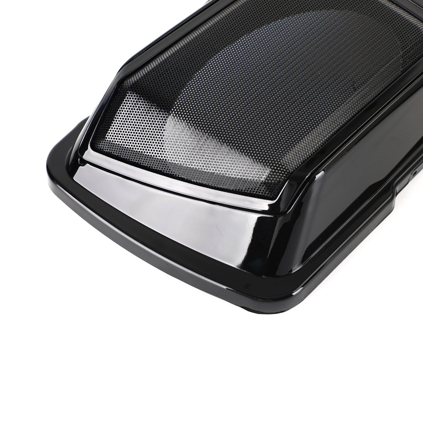 94-13 Harley Touring Generic6 x 9 Speaker Lids Vivid Black Saddlebag