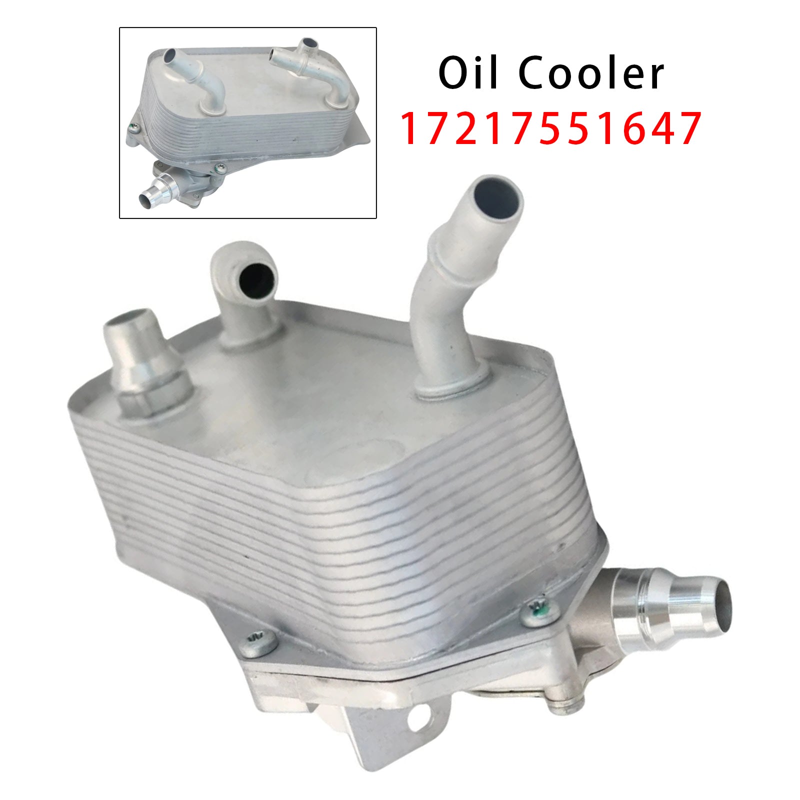 2007-2008 For BMW 328xi E90 L6 3.0L Naturally Aspirated 13 layer Engine Oil Cooler 17217551647