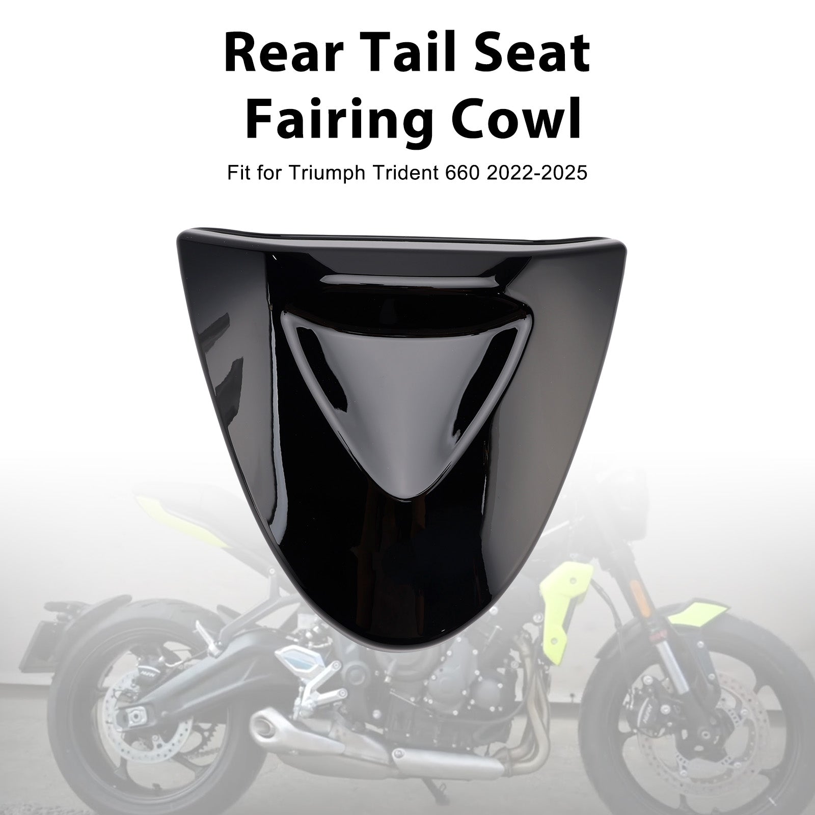 Rear Tail Seat Fairing Cowl Cover For Trident 660 2022-2025