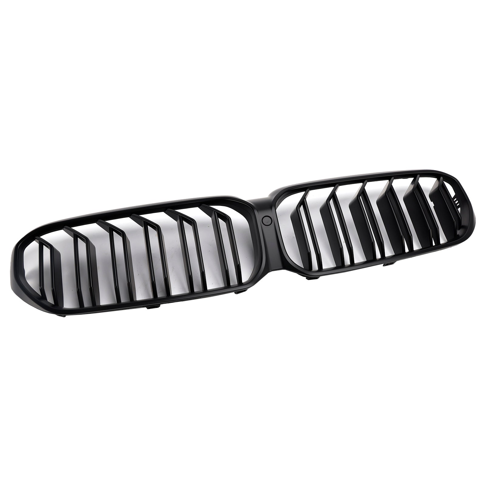 2021-2024 BMW G30 G31 LCI Matte Black Dual Slats Front Kidney Grille