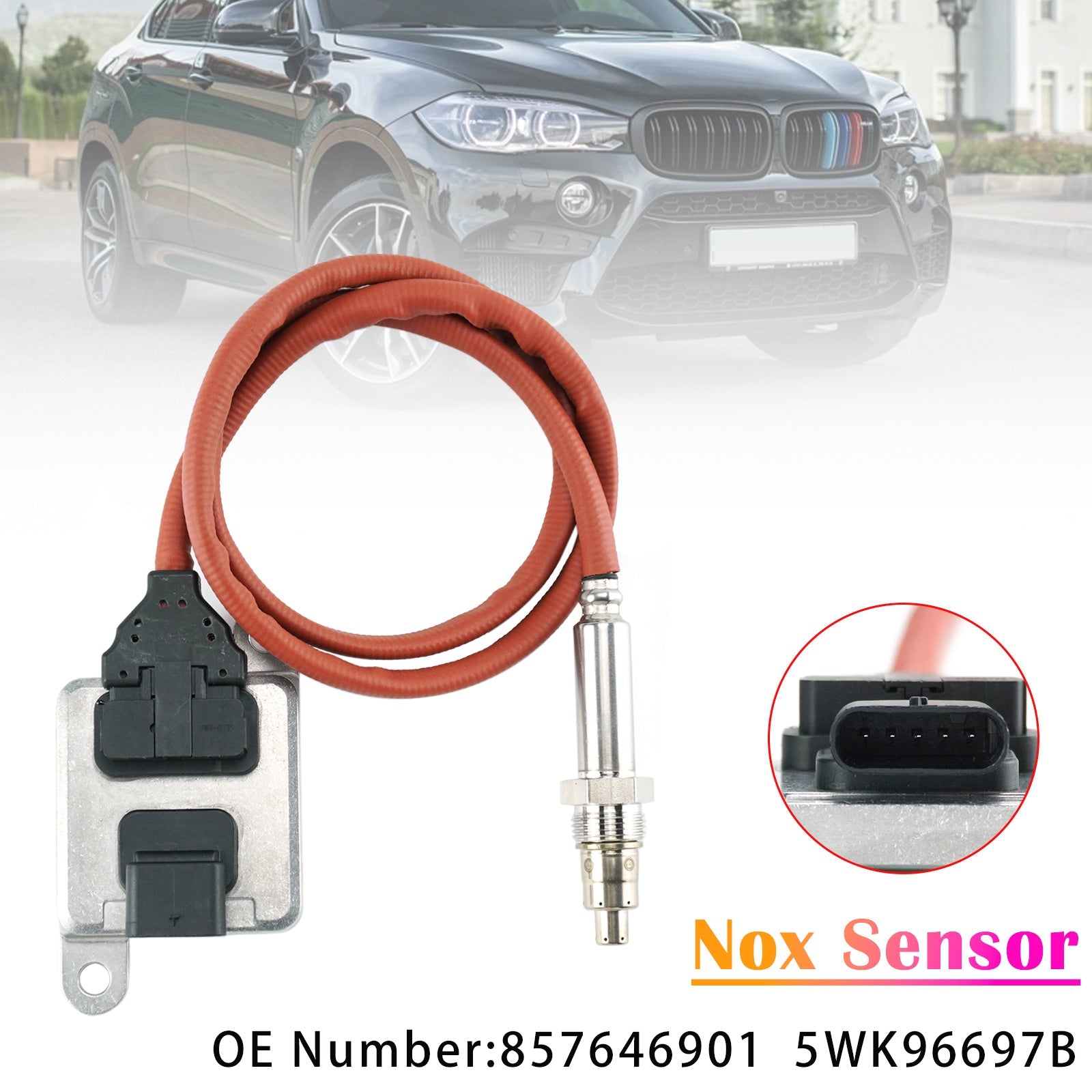 NOx Sensor 857646901 5WK96697B For BMW F30 F31 X5 E70 F15 X6 E71 F16
