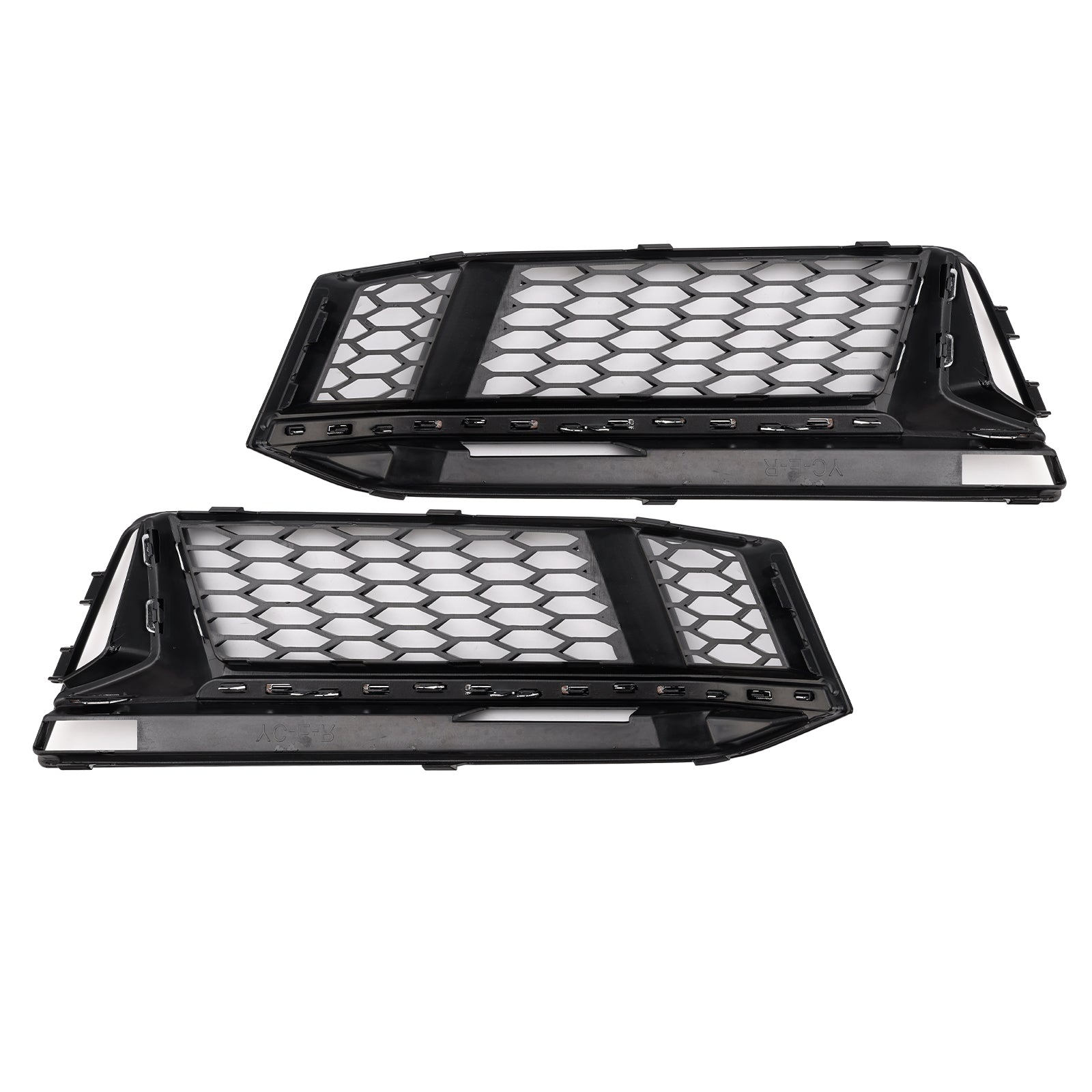 2016-2018 AUDI A4 B9 S-Line S4 2PCS Fog Light Cover Grille Grill