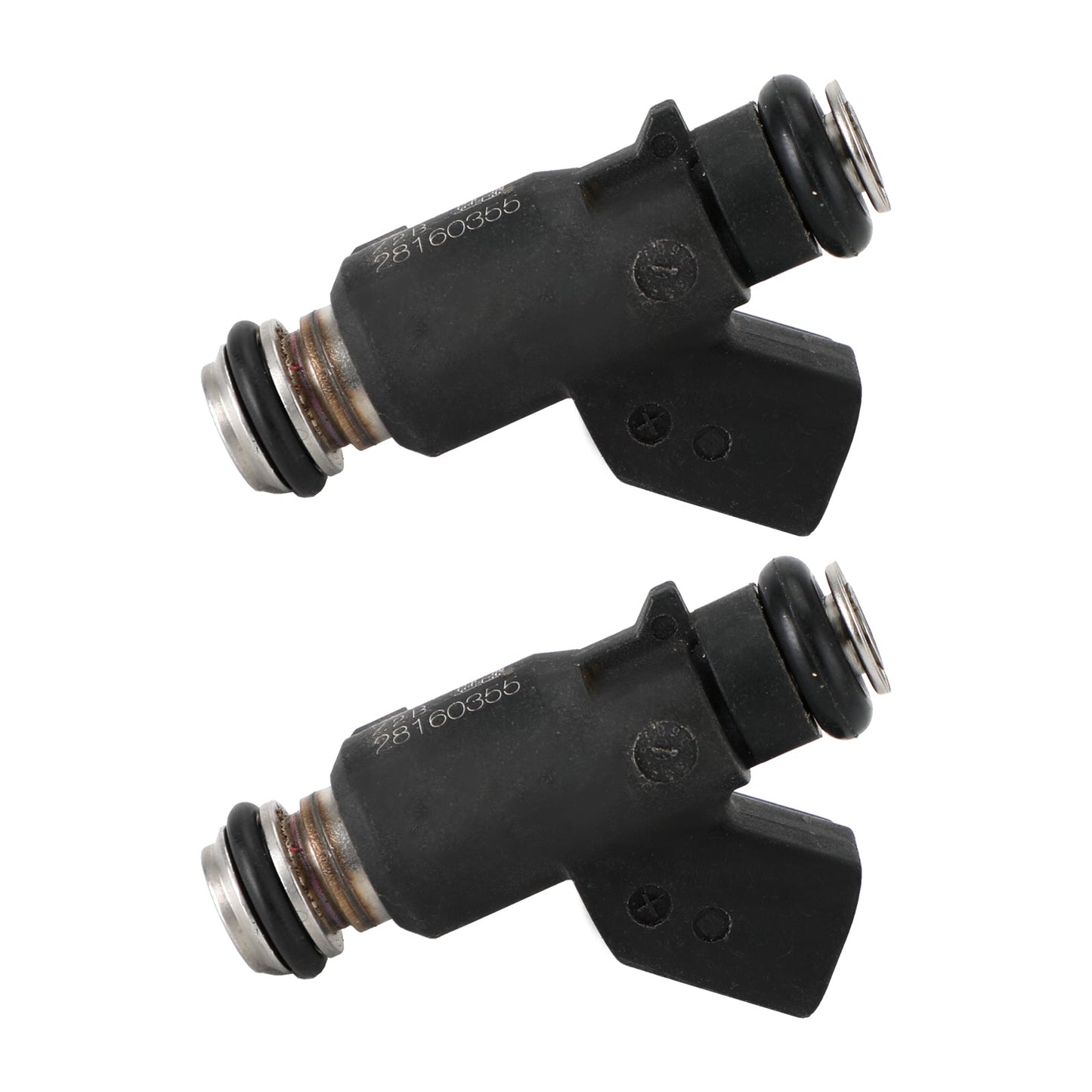 2PCS Fuel Injector 2 Hole Fits for HiSun EFI UTV550 MSU500 HS500 Cowboy TSC 28160355