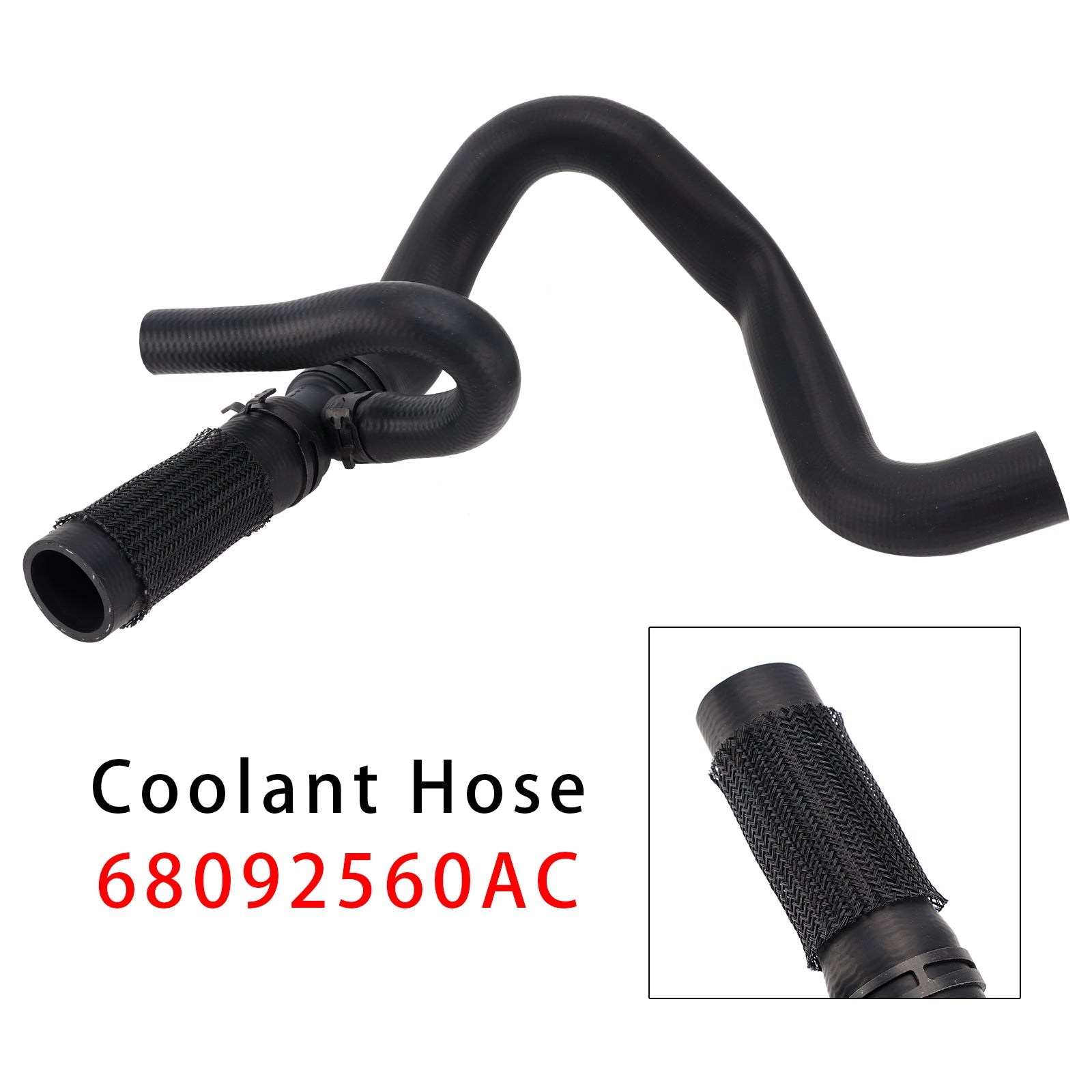 Upper Radiator Coolant Hose 68092560AC For Dodge Dart 2012-2016