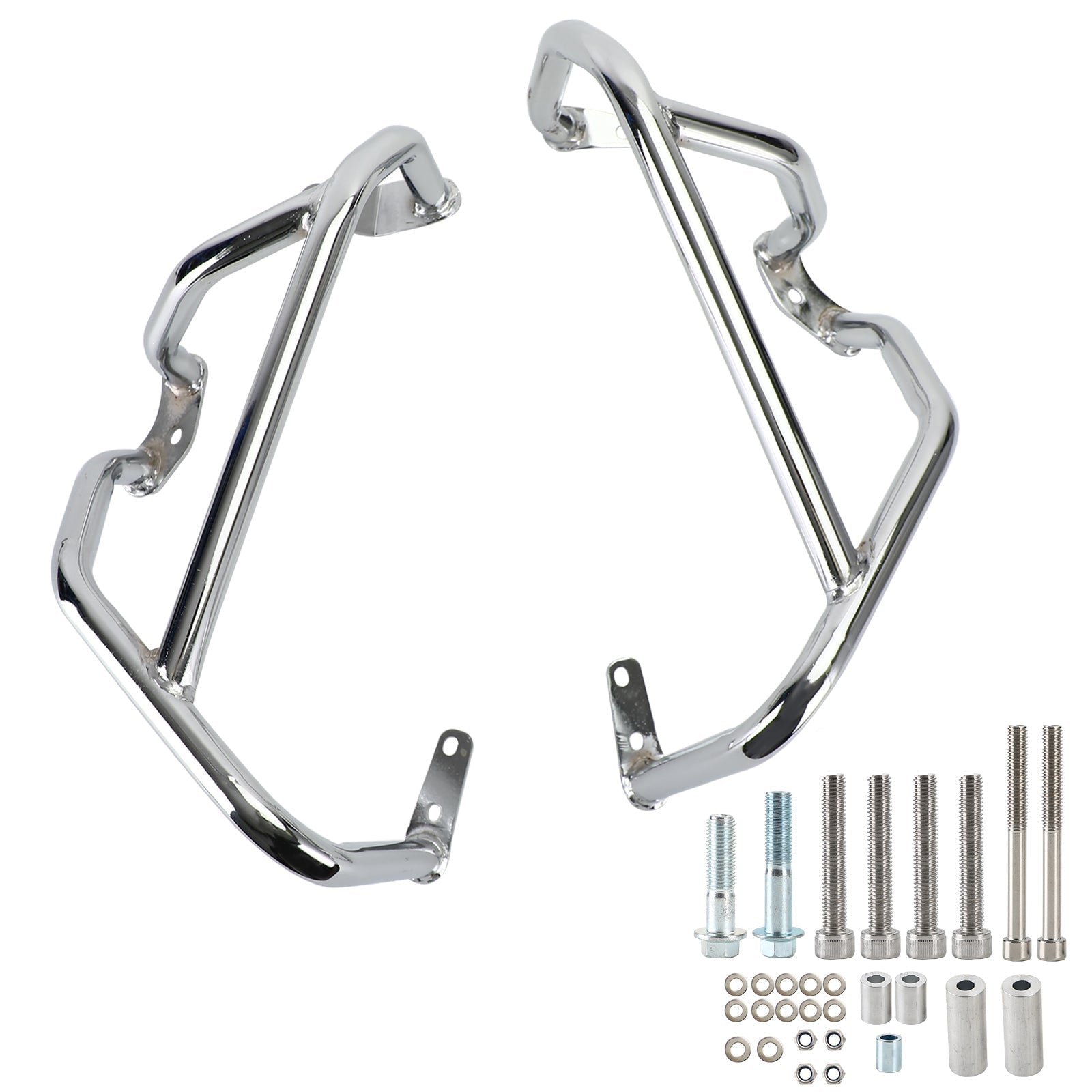 Engine Guards Frame Crash Bars Black Fit For Honda Goldwing Gl1800 F6C 18-20 19