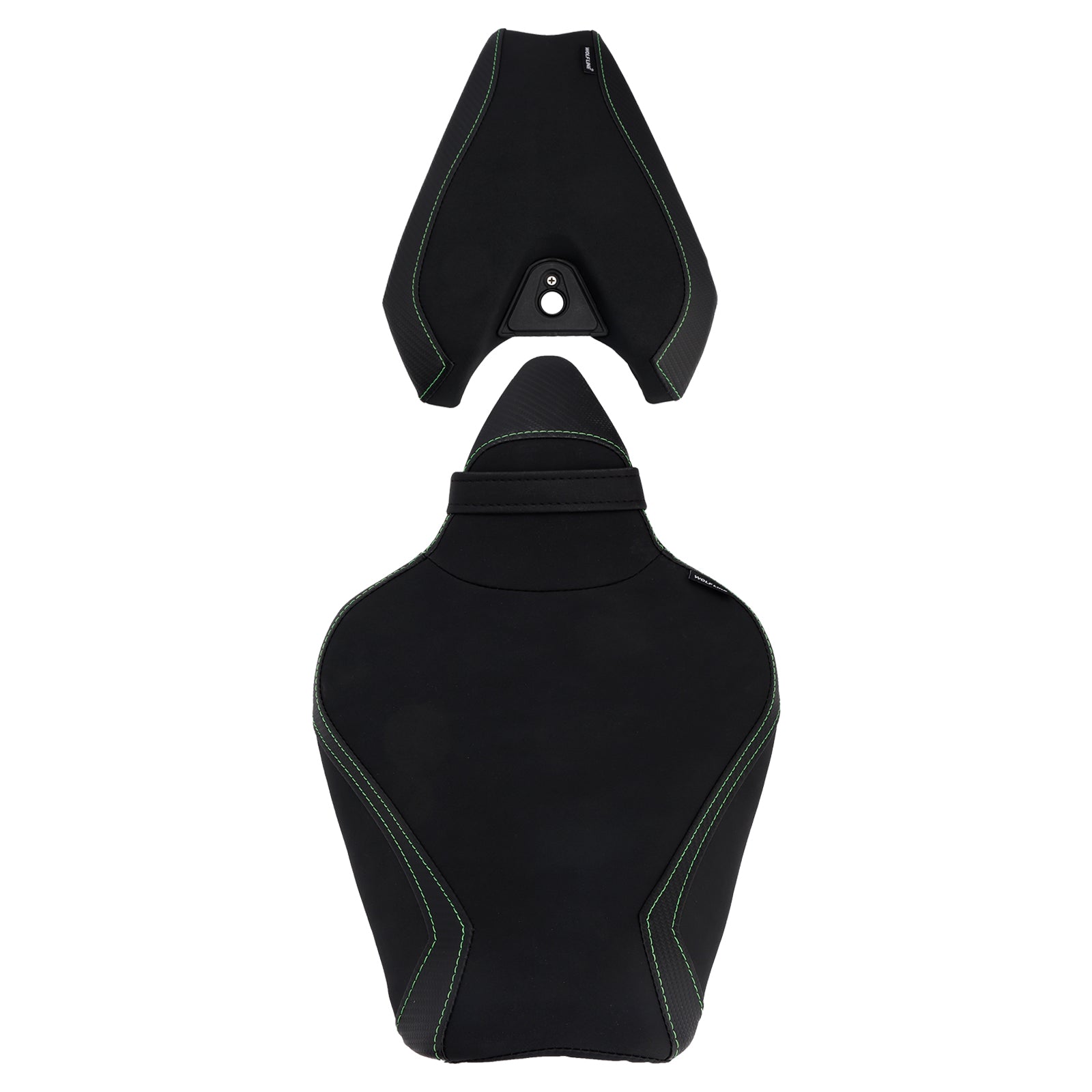 2014-2025 2024 For Kawasaki Z1000 Driver&Passenger Seat Kit Rear Cushion Black