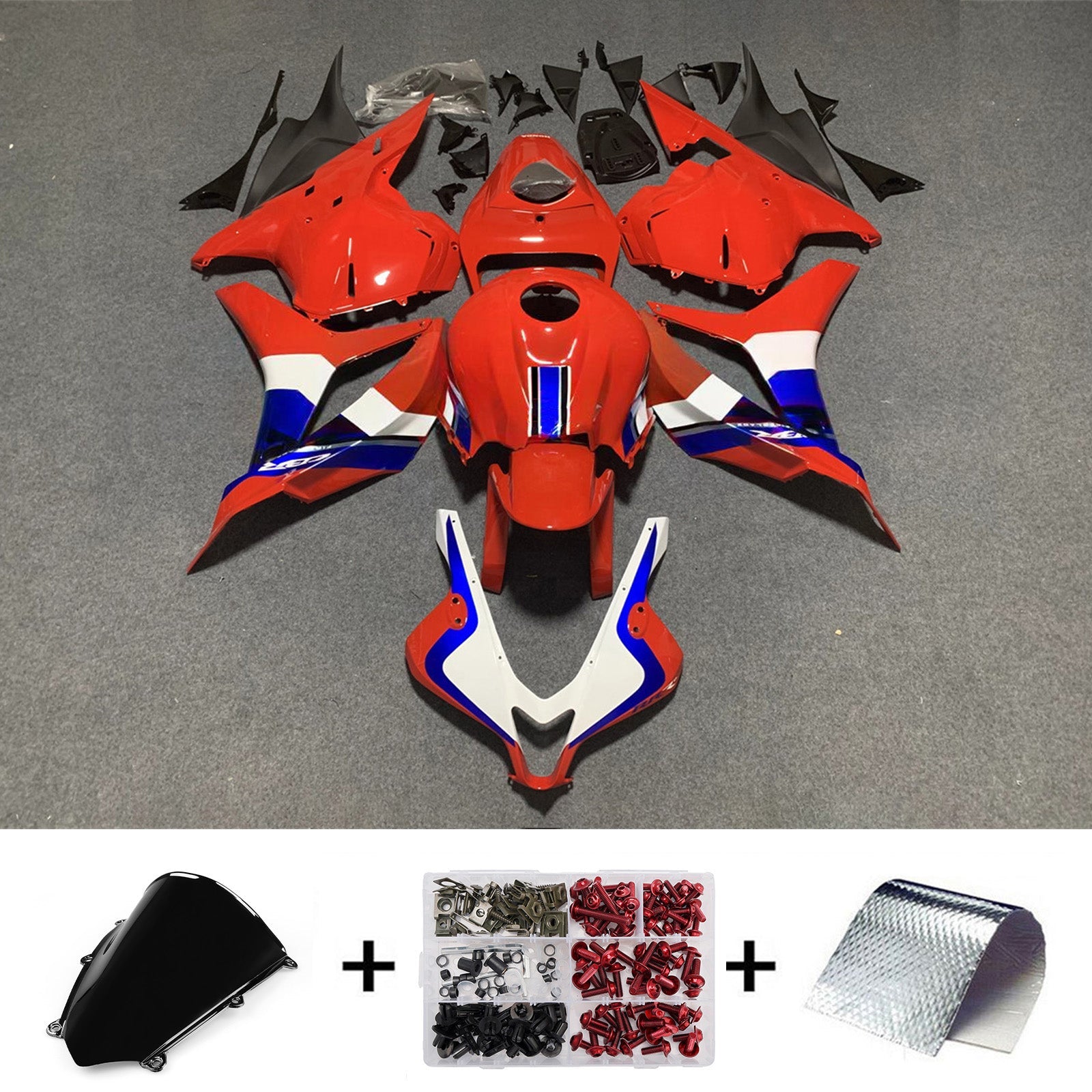 Injection Fairing Kit Bodywork Plastic ABS For Honda CBR600RR 2009-2012 F5