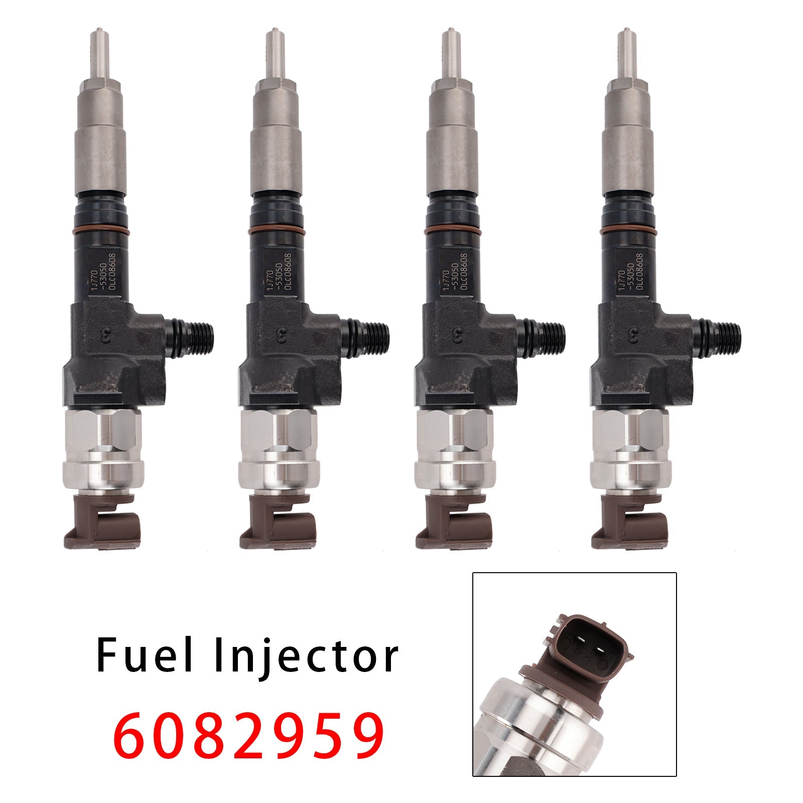 Fit For Caterpillar CAT Asphalt Paver AP300F AP355F 4PCS Fuel Injector C3.3B Engine 308E2CR