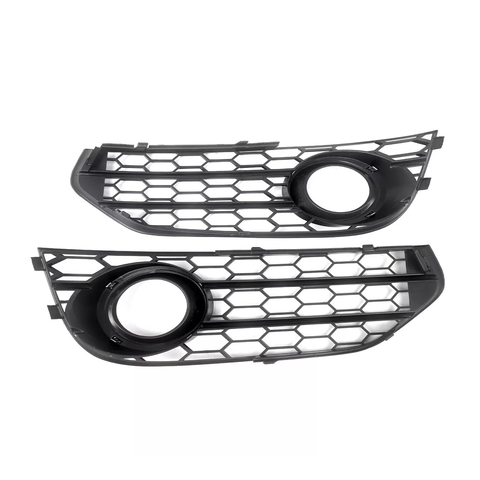 2010-2015 Audi A4 Allroad B8 Front Bumper Honeycomb Fog Grille Cover Chrome 8K0807681J 8K0807681H