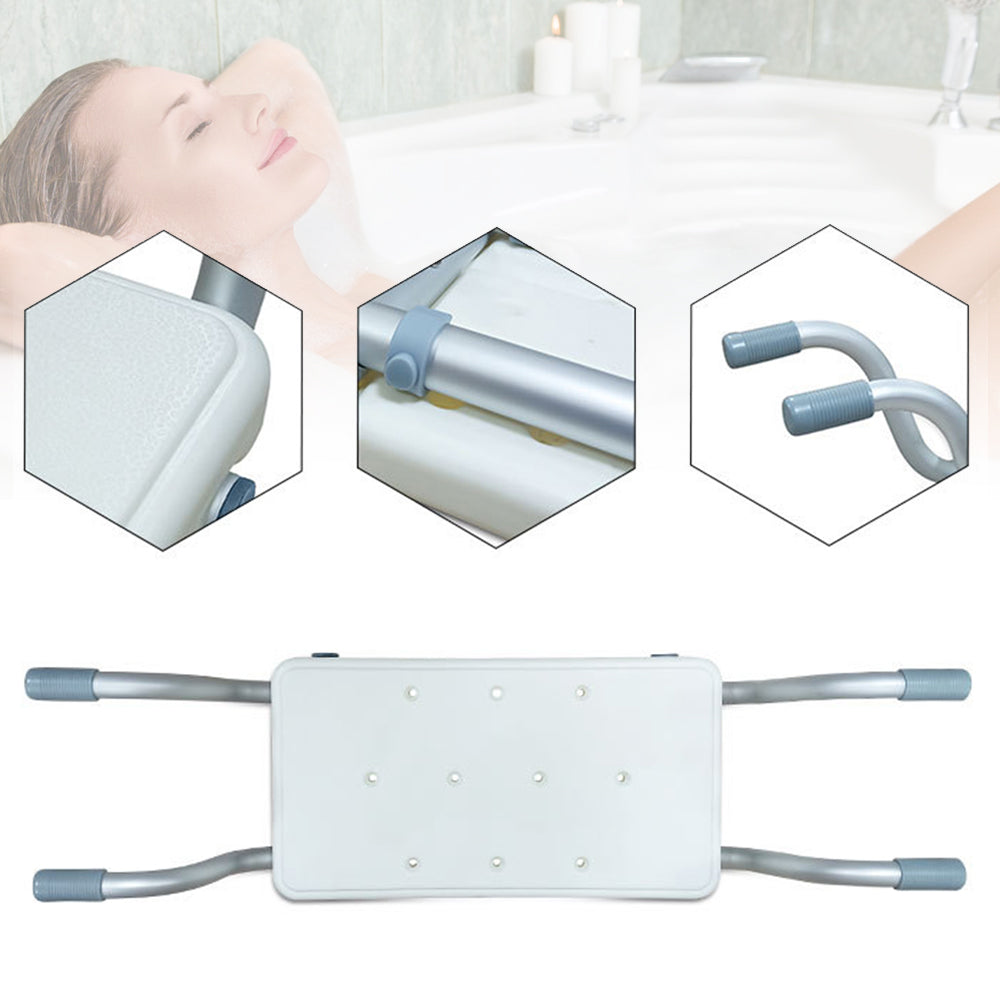 Adjustable Lightweight Suspended Bath Chair Mobility Aid Solution for Bathroom Safety