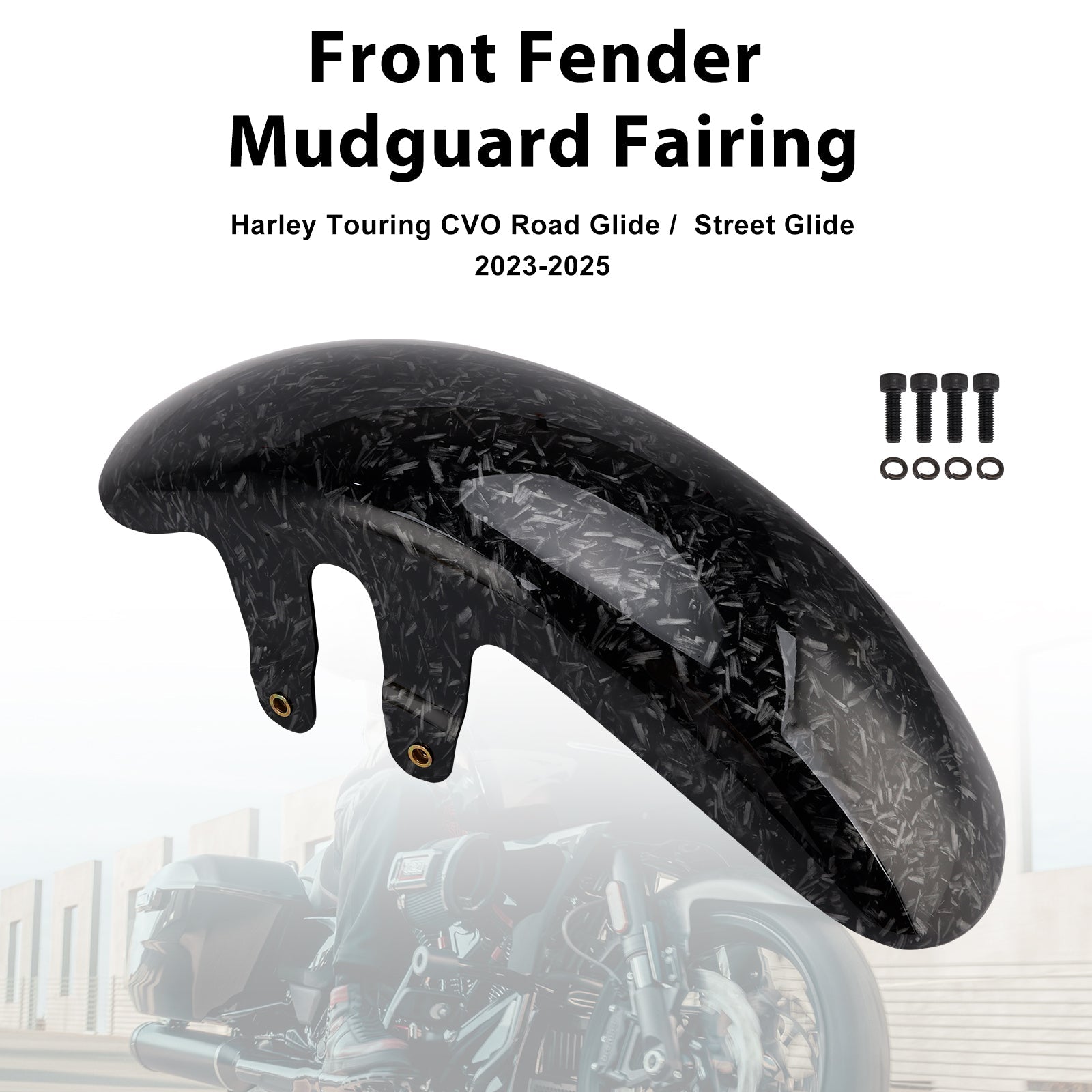 2023-2025 Touring CVO Road Glide / Street Glide Front Fender Mudguard Fairing