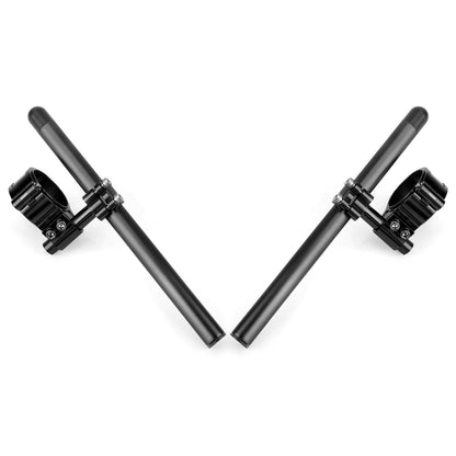 Universal Adjustable Rotatable CNC Billet Clip Ons Fork Tube Handlebar Kit 45mm Generic