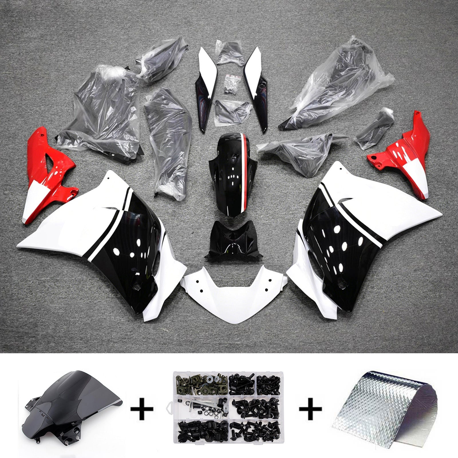 Injection Fairing Kit Bodywork Plastic ABS For Honda CBR250R 2011-2015