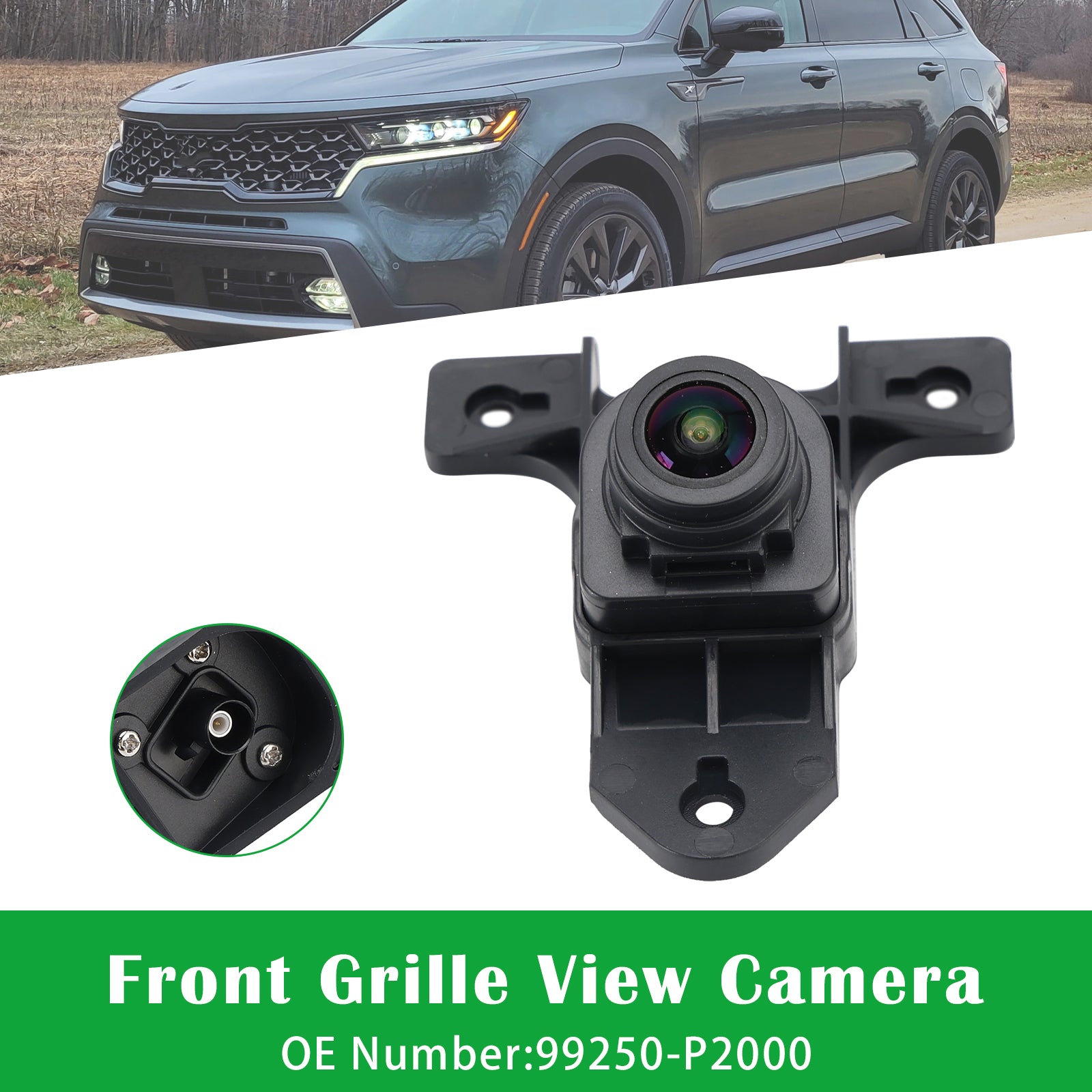 2021 2022 2023 For Kia Sorento Front Grille View Camera Assy 99250-P2000