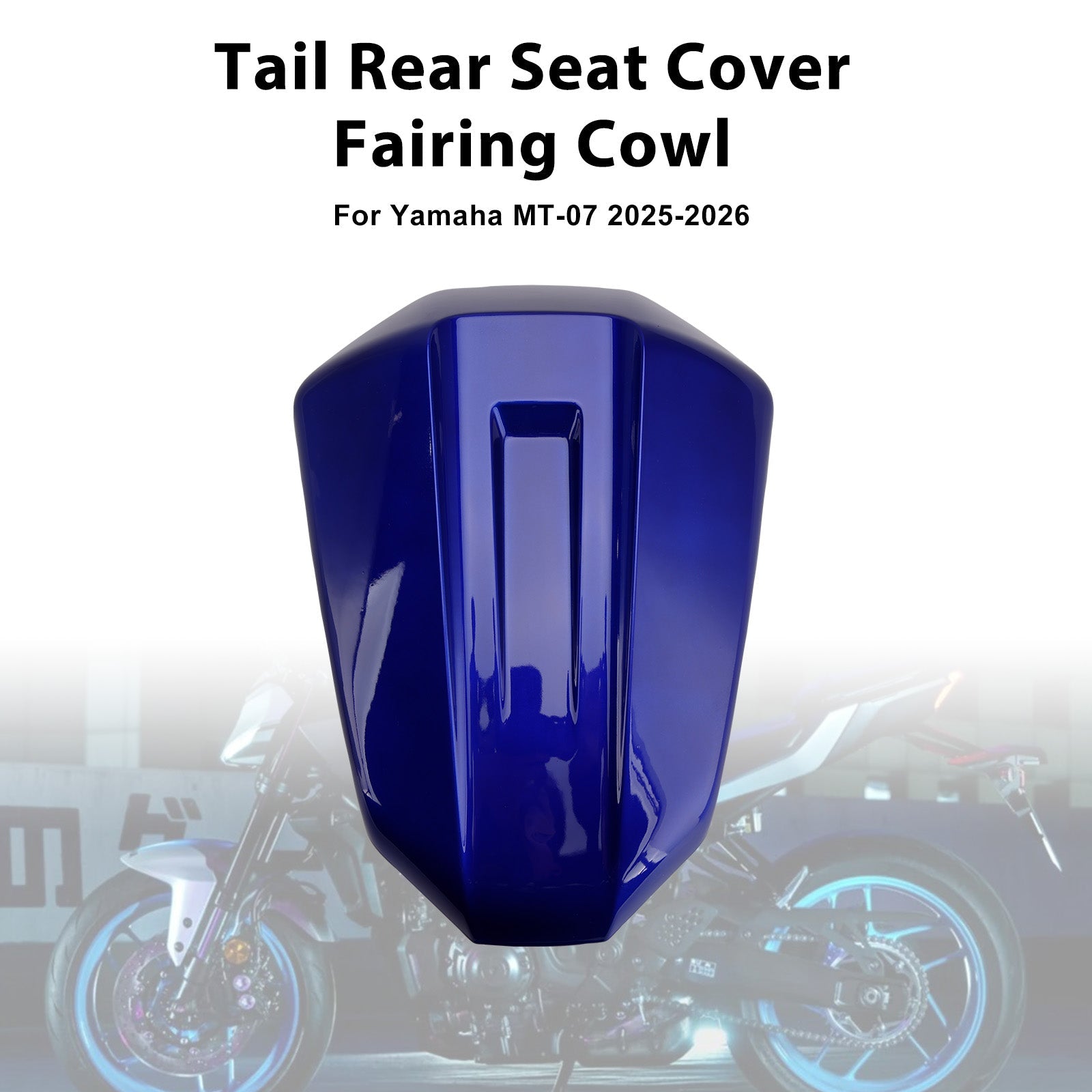 2025-2026 Yamaha MT-07 MT07 Tail Rear Seat Cover Fairing Cowl